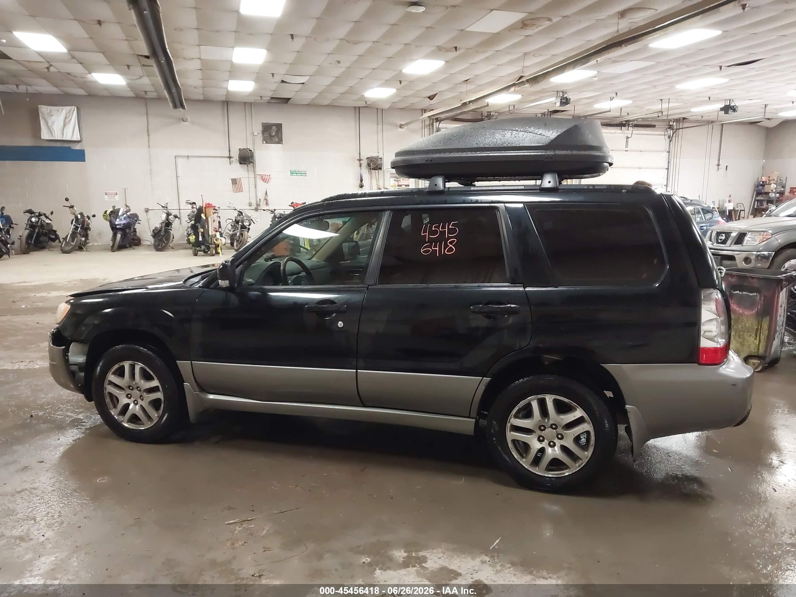 2006 Subaru Forester 2.5x L.l. Bean Edition Black vin: JF1SG67686H732085