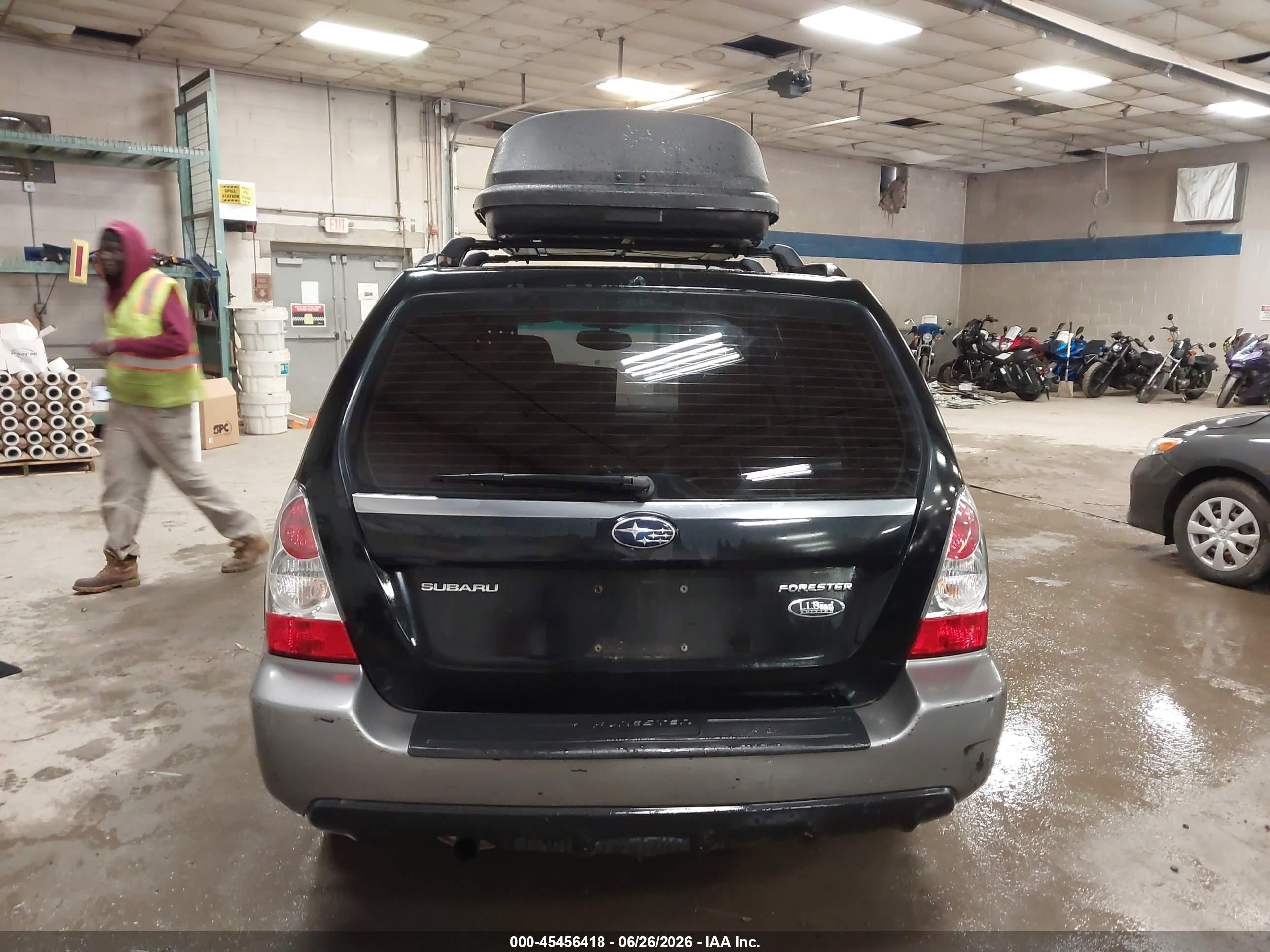 2006 Subaru Forester 2.5x L.l. Bean Edition Black vin: JF1SG67686H732085