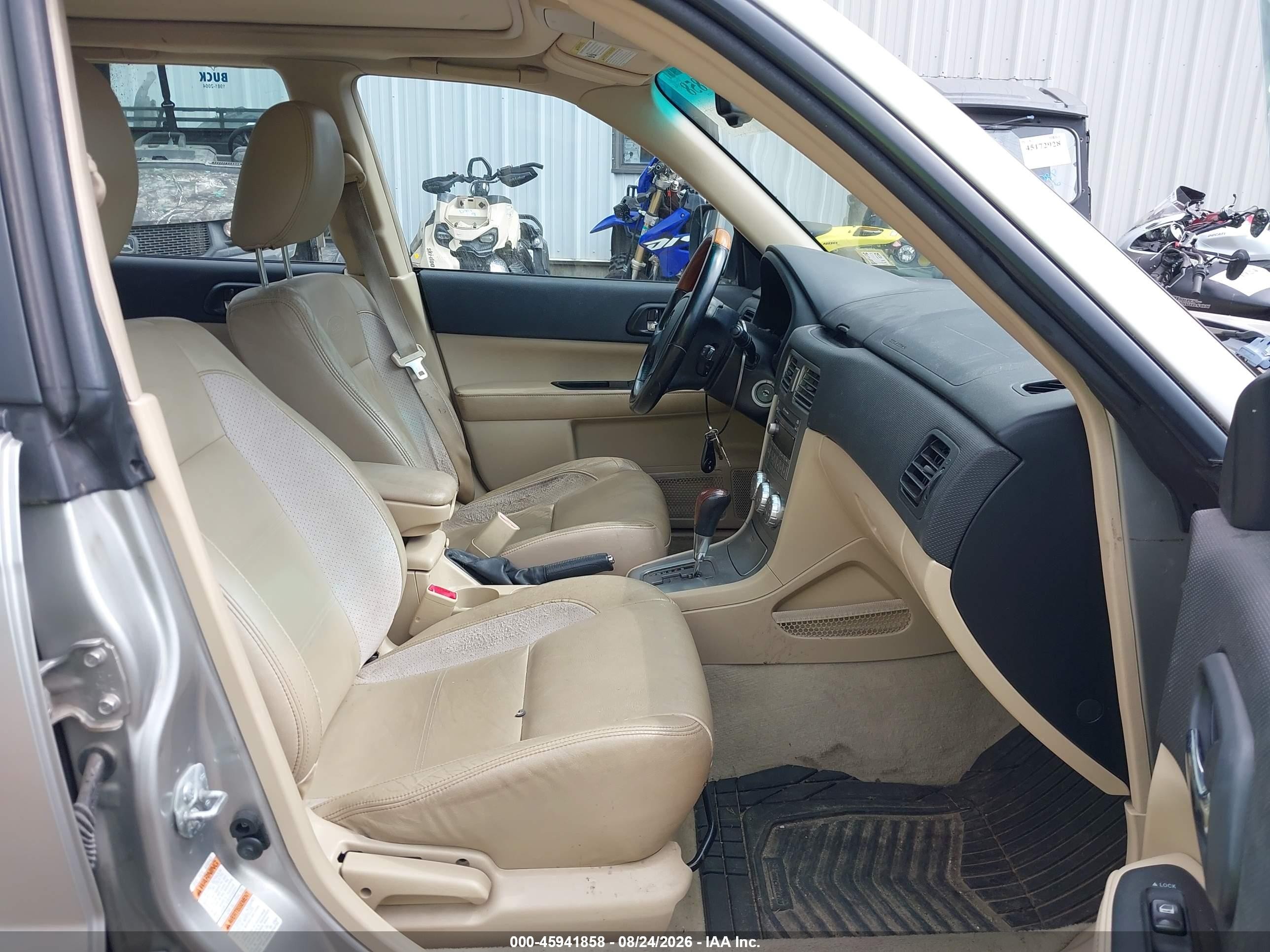 2006 Subaru Forester 2.5x L.l. Bean Edition Tan vin: JF1SG67686H746164