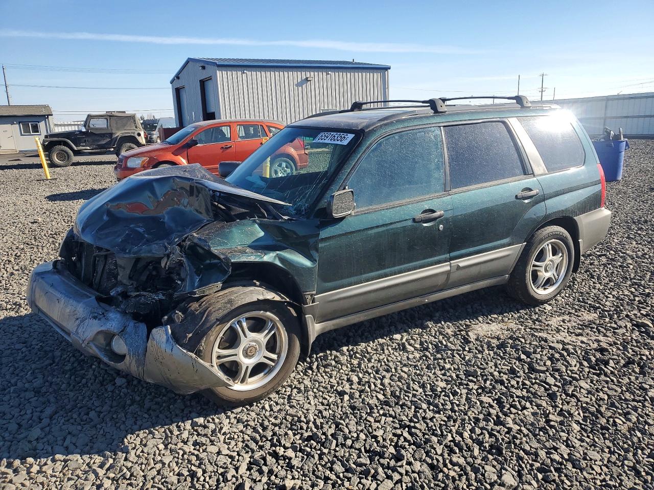 2005 Subaru Forester 2.5xs Ll Bean Green vin: JF1SG67695H736192