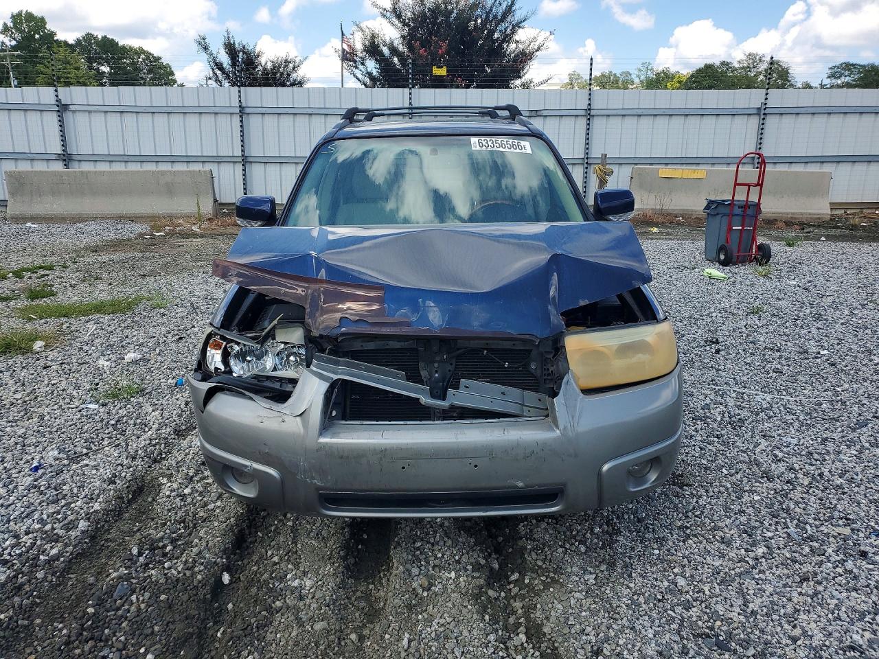 2006 Subaru Forester 2.5x Ll Bean Blue vin: JF1SG67696H713867