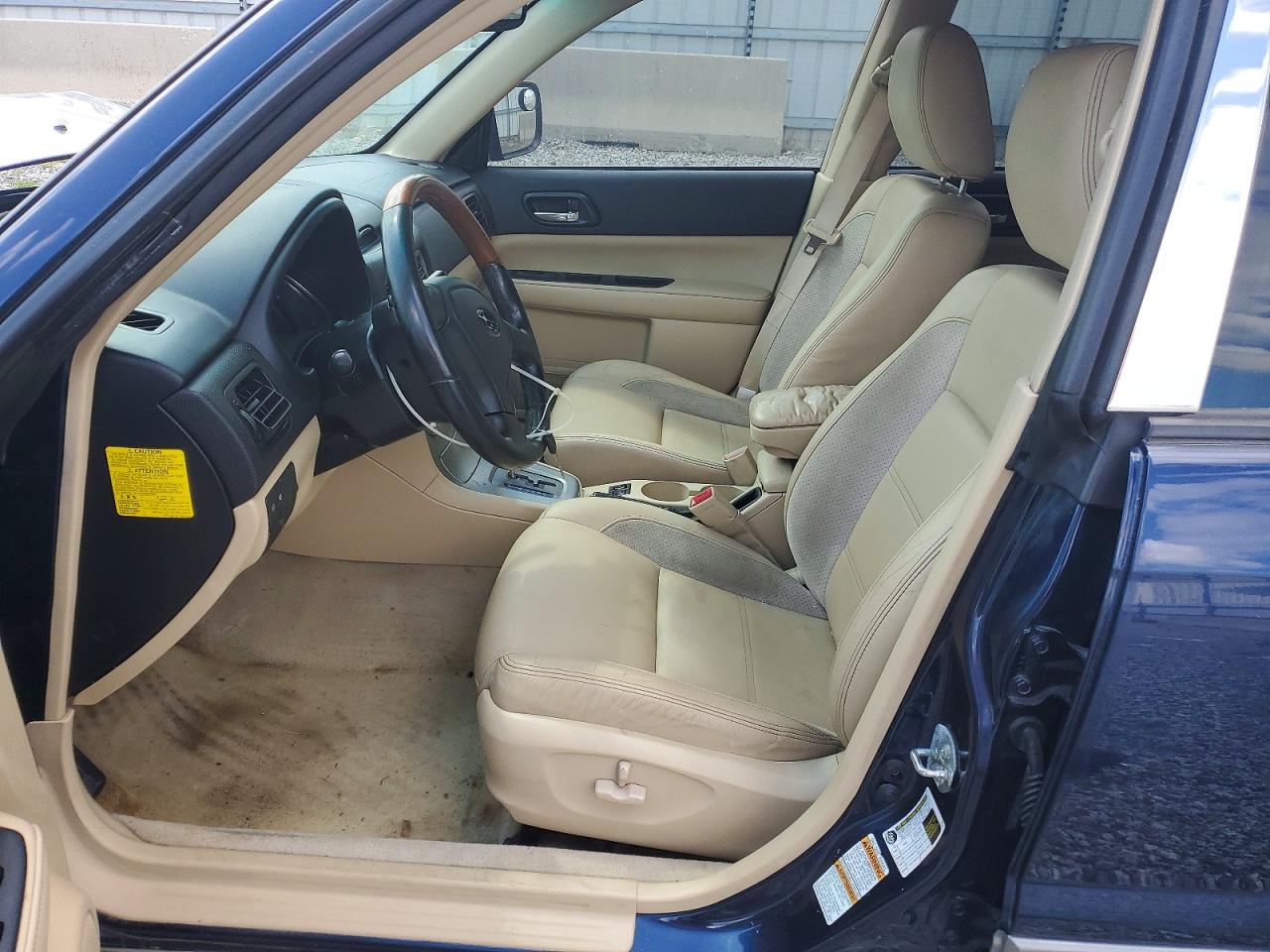2006 Subaru Forester 2.5x Ll Bean Blue vin: JF1SG67696H713867