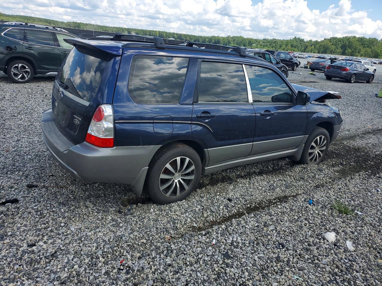2006 Subaru Forester 2.5x Ll Bean Blue vin: JF1SG67696H713867