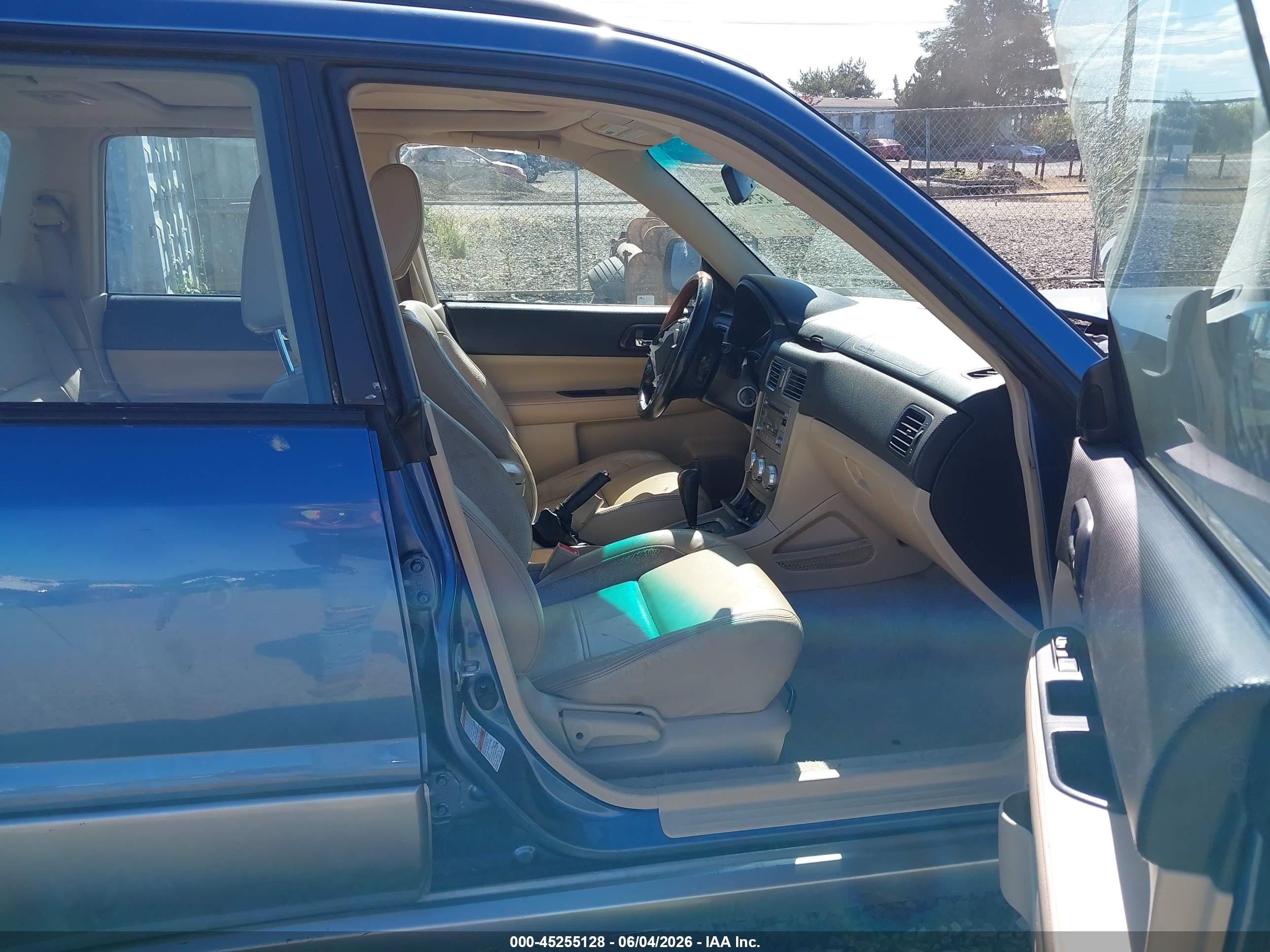 2007 Subaru Forester 2.5x L.l. Bean Edition Blue vin: JF1SG67697H708105