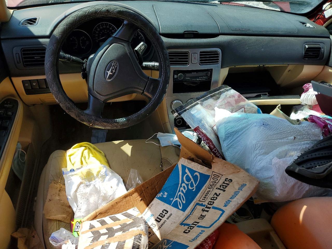 2006 Subaru Forester 2.5x Ll Bean Красный vin: JF1SG676X6H733822