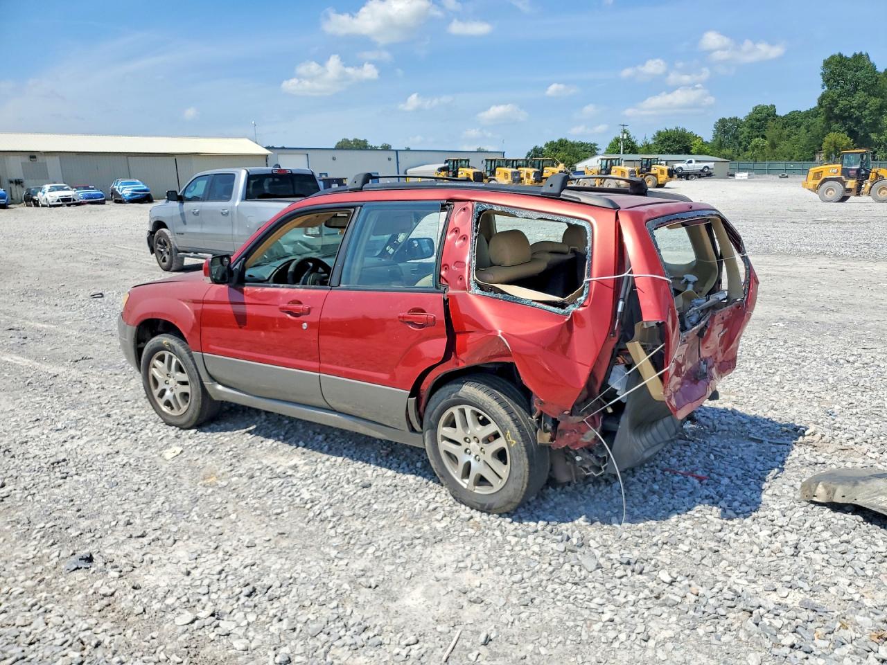 2006 Subaru Forester 2.5x Ll Bean Красный vin: JF1SG676X6H733822