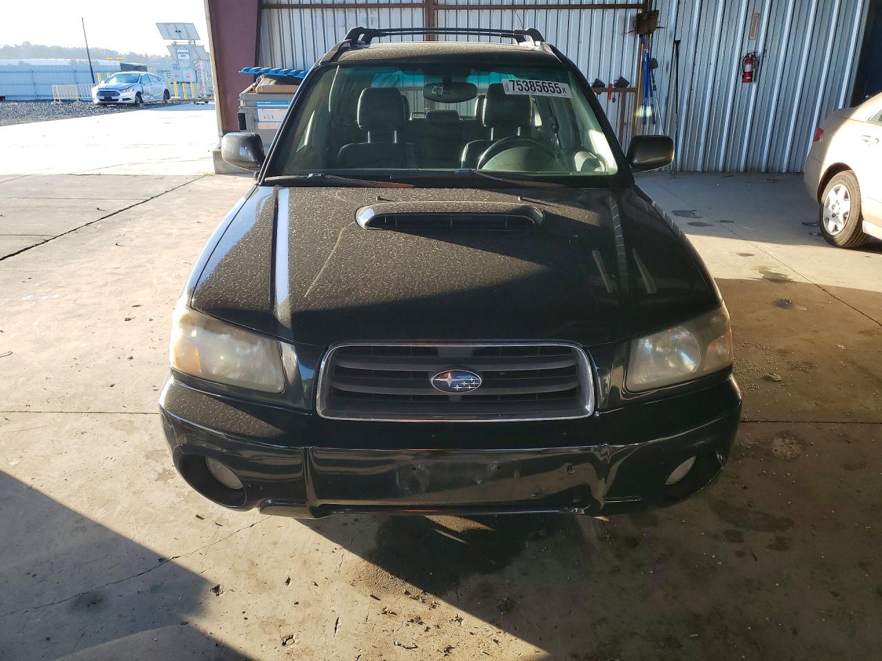 2004 Subaru Forester 2.5xt Black vin: JF1SG69614H754469