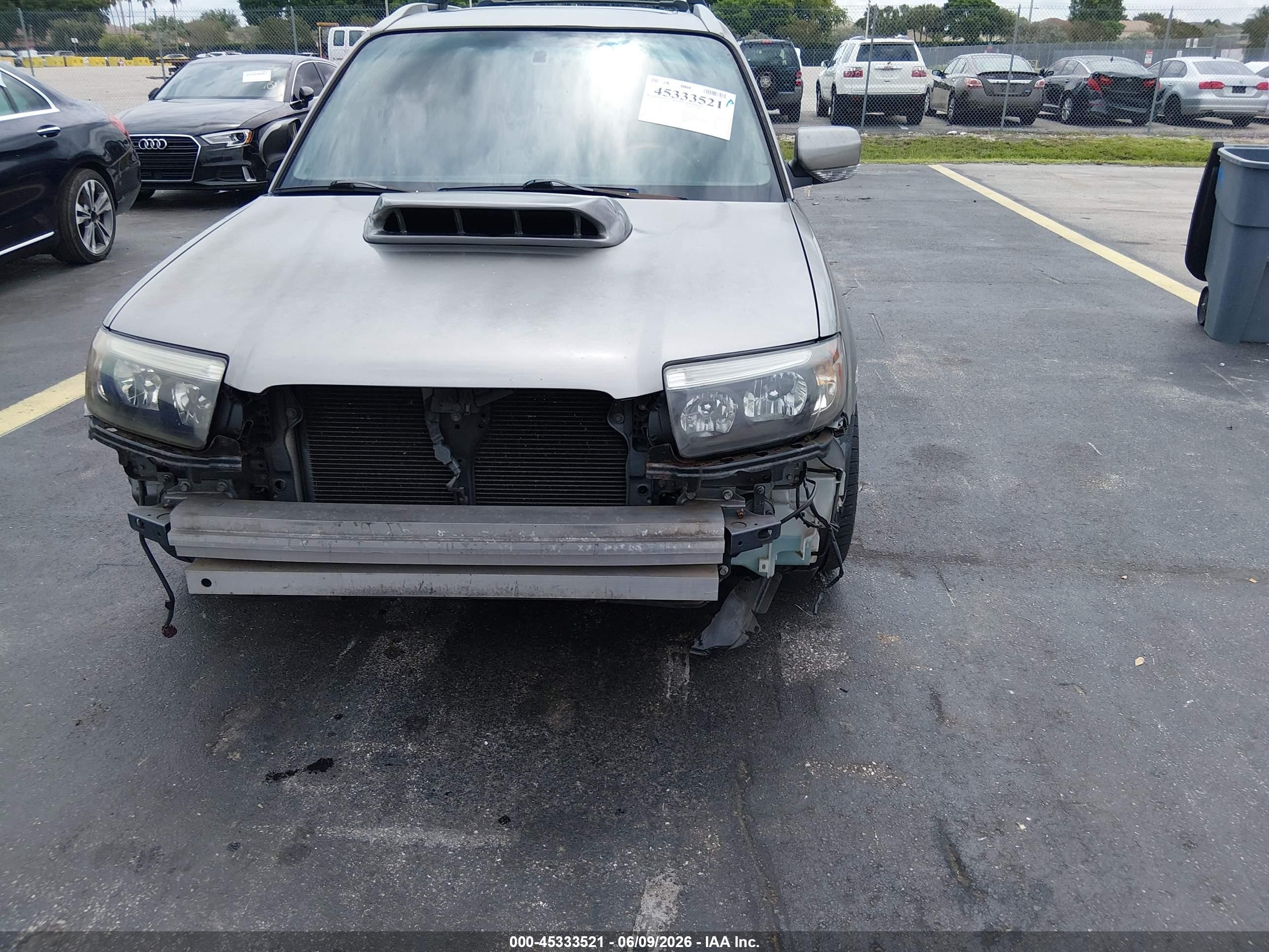 2006 Subaru Forester 2.5xt Limited Gray vin: JF1SG69616G714255
