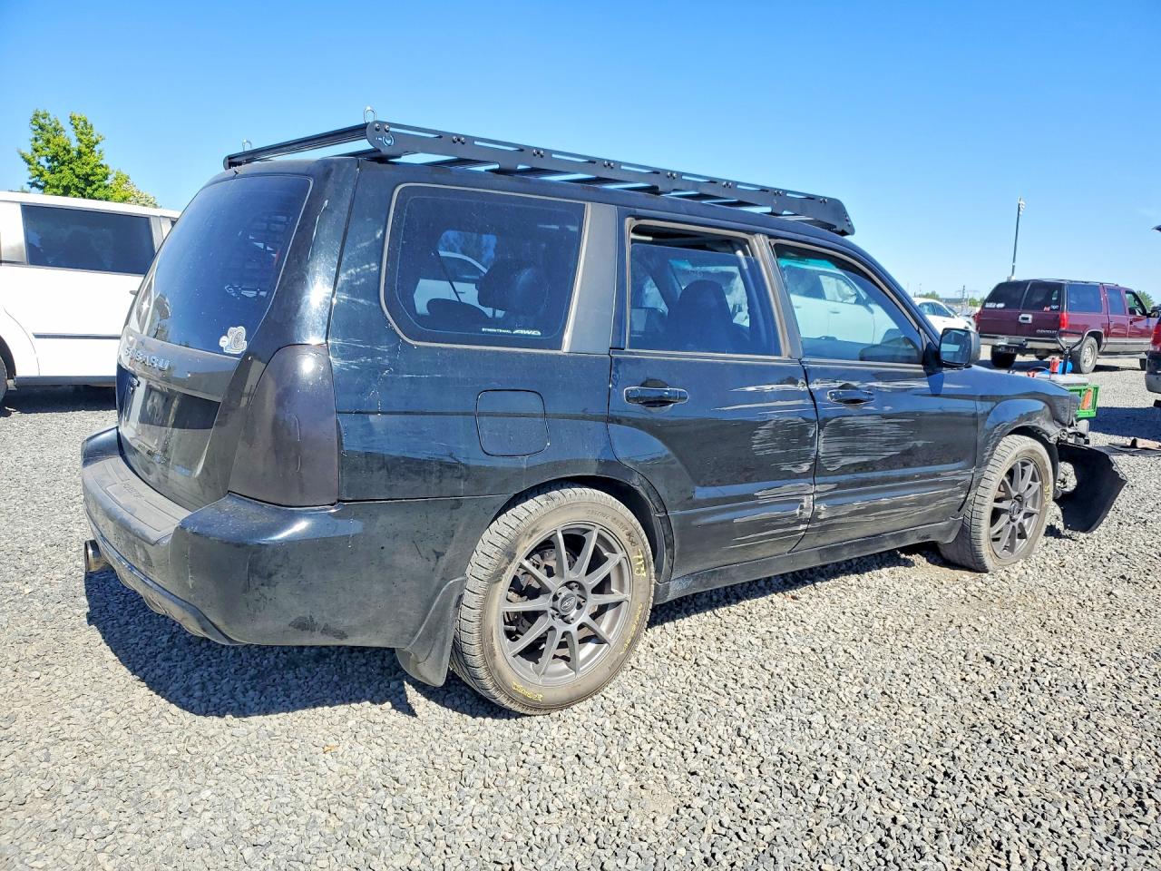 2004 Subaru Forester Sports 2.5xt Black vin: JF1SG69655H702344