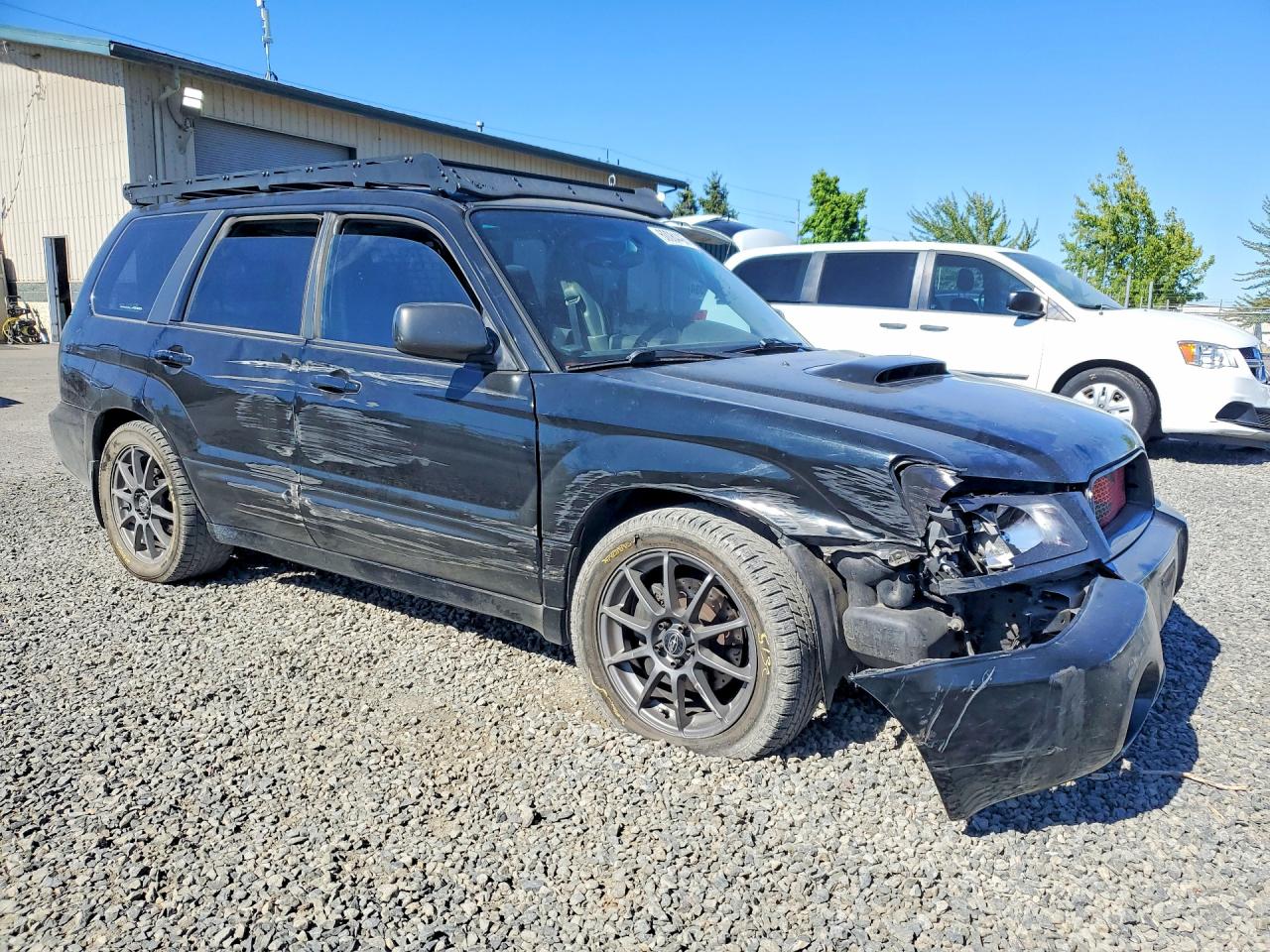 2004 Subaru Forester Sports 2.5xt Black vin: JF1SG69655H702344