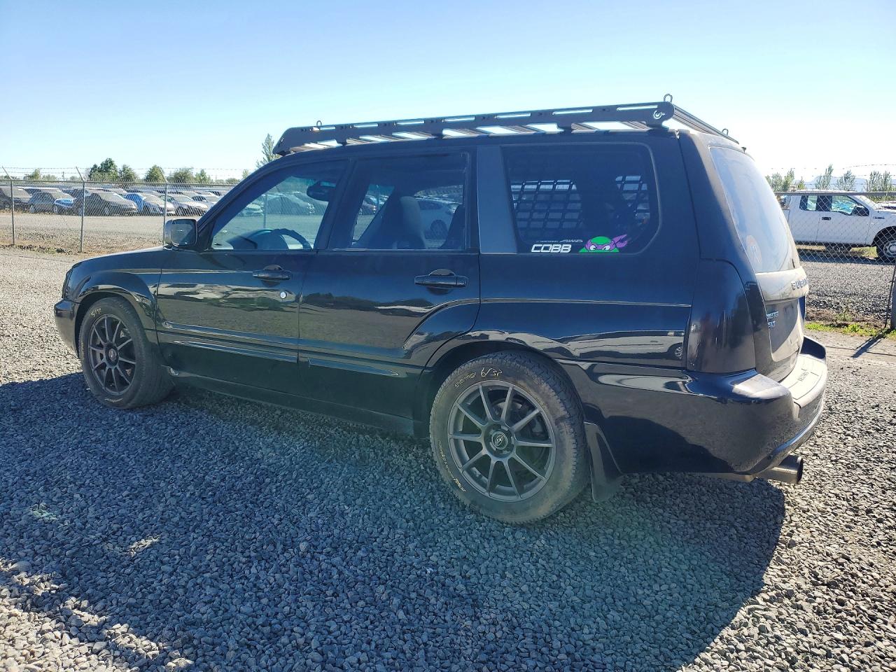 2004 Subaru Forester Sports 2.5xt Black vin: JF1SG69655H702344