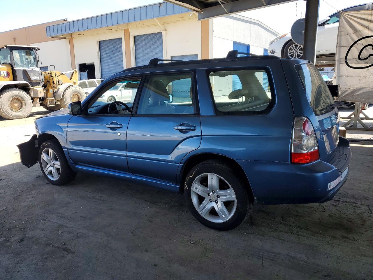 2007 Subaru Forester 2.5xt Limited Синий vin: JF1SG69657G708461