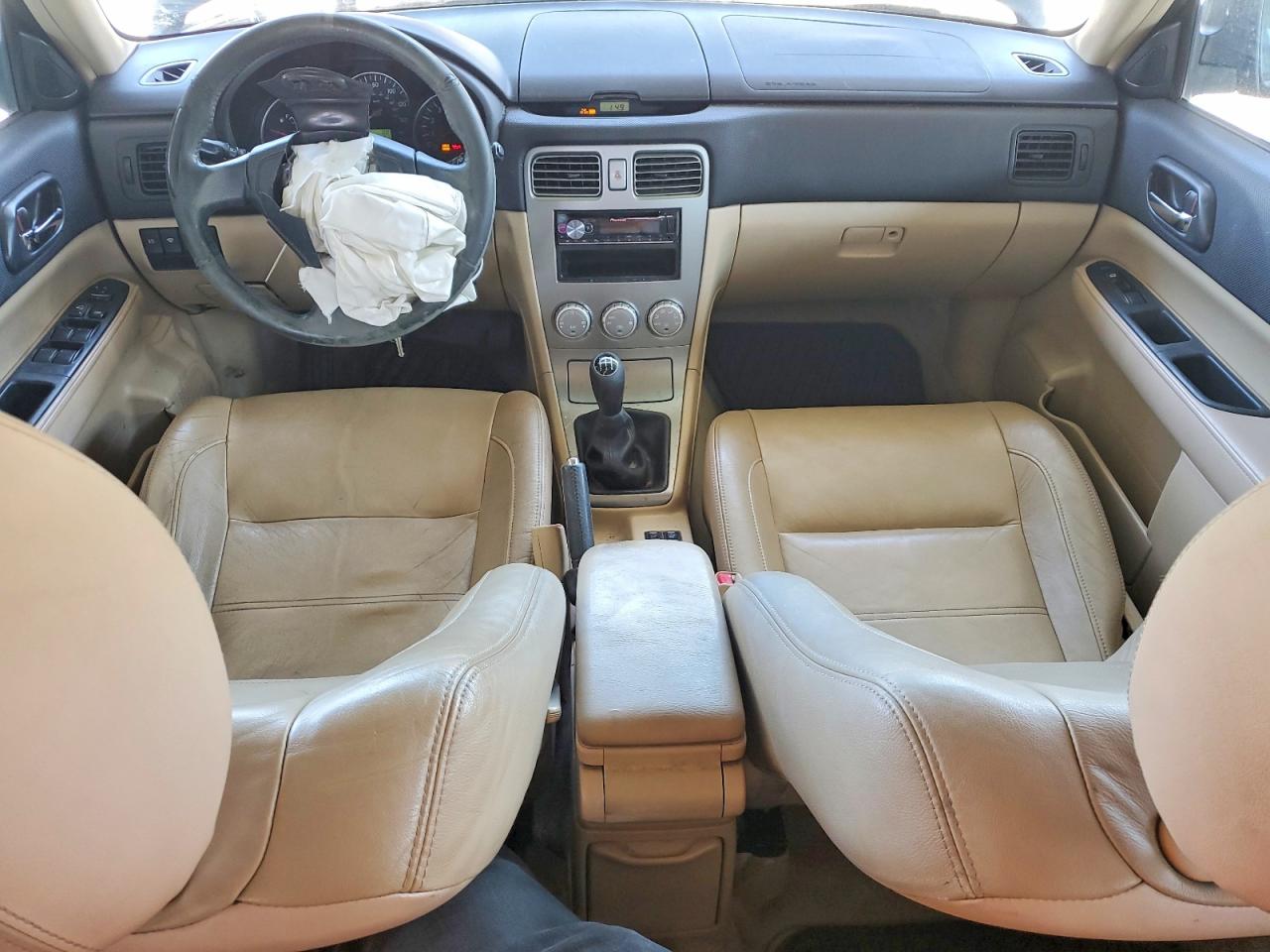 2007 Subaru Forester 2.5xt Limited Синий vin: JF1SG69657G708461
