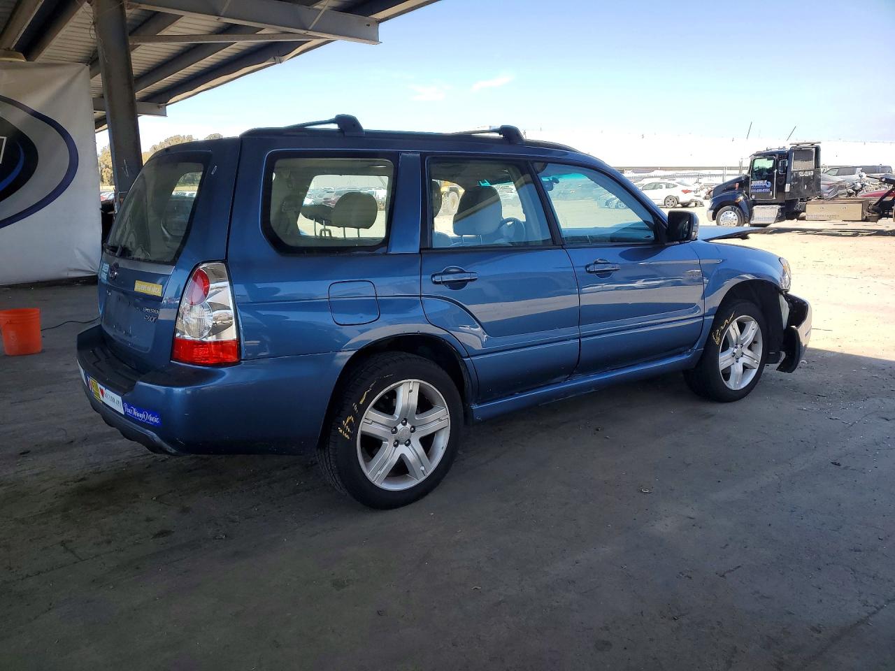 2007 Subaru Forester 2.5xt Limited Синий vin: JF1SG69657G708461