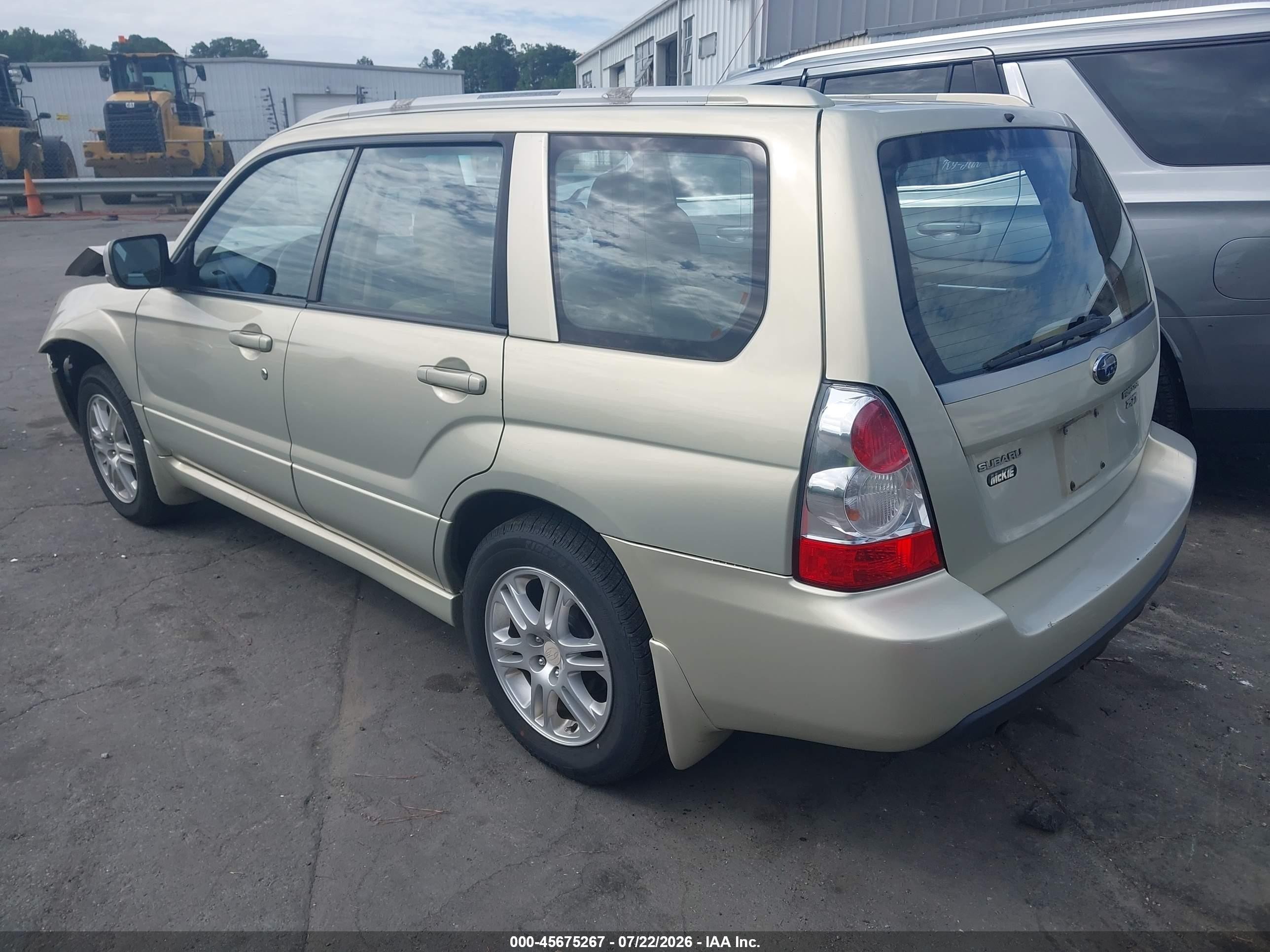 2006 Subaru Forester 2.5xt Limited Gold vin: JF1SG69666H709143