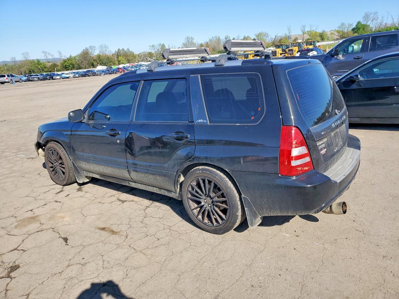2004 Subaru Forester 2.5xt Черный vin: JF1SG69684G764535