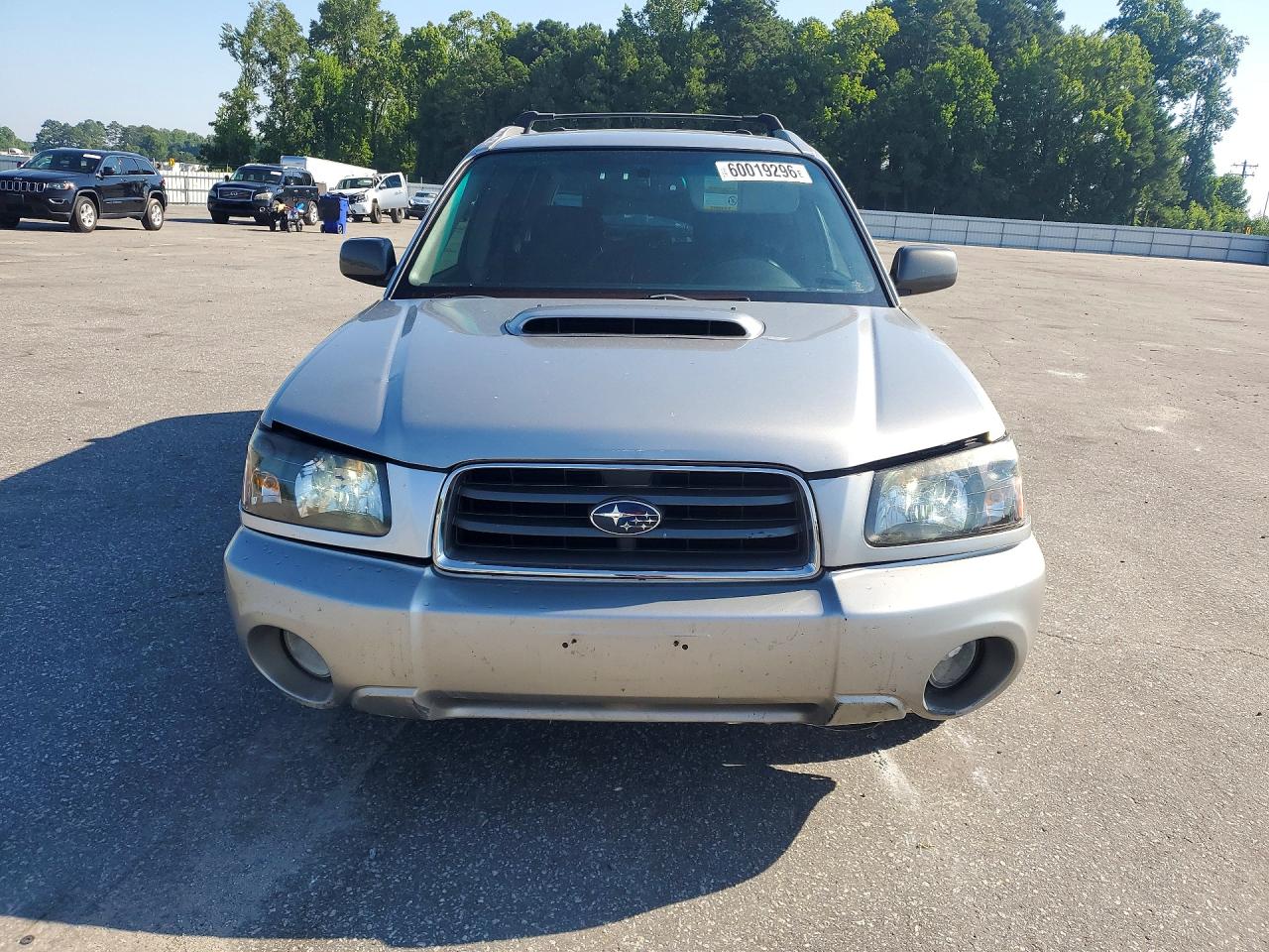 2005 Subaru Forester 2.5xt Silver vin: JF1SG69685H700376