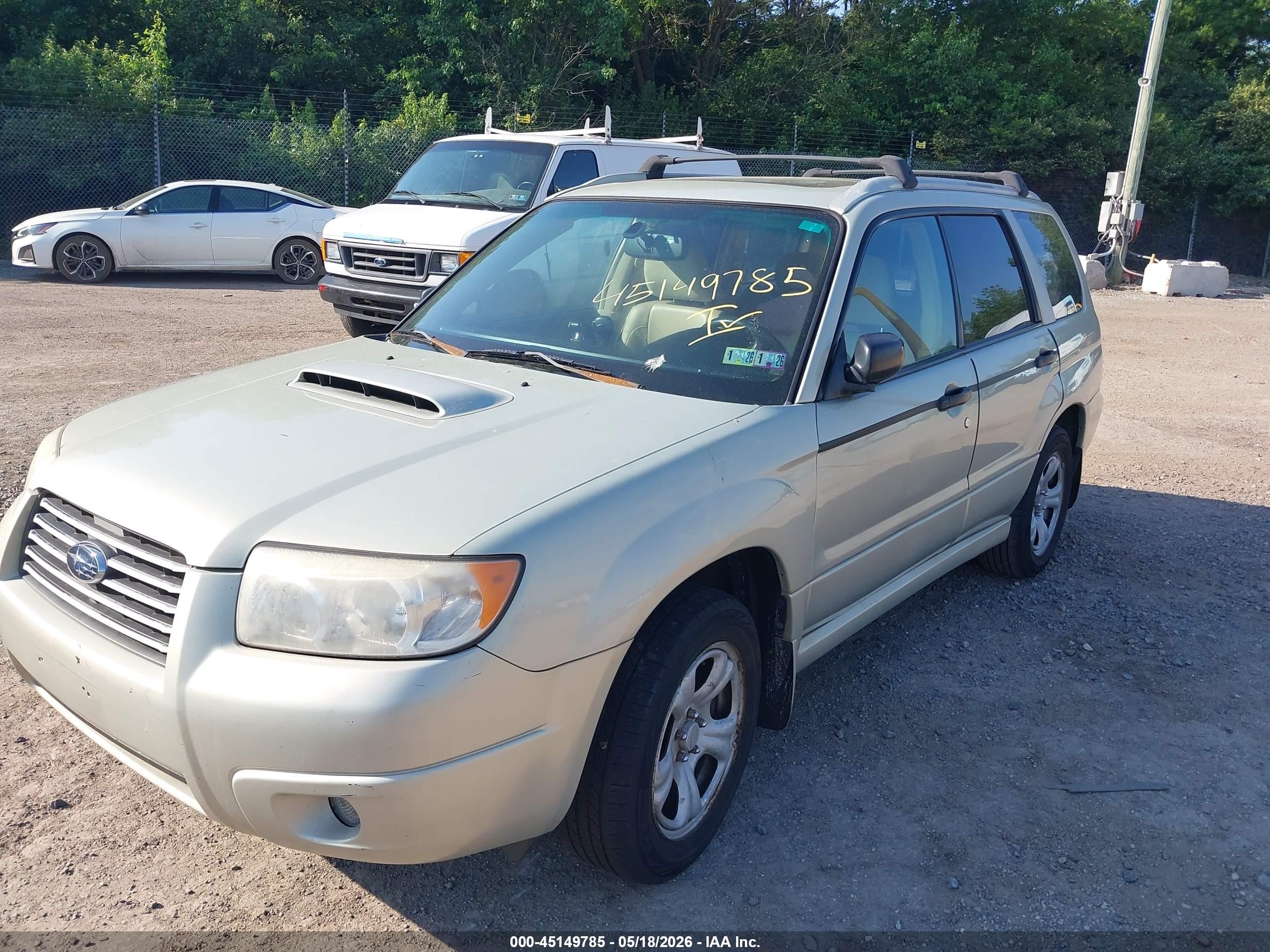 2006 Subaru Forester 2.5xt Limited Green vin: JF1SG69686H737235