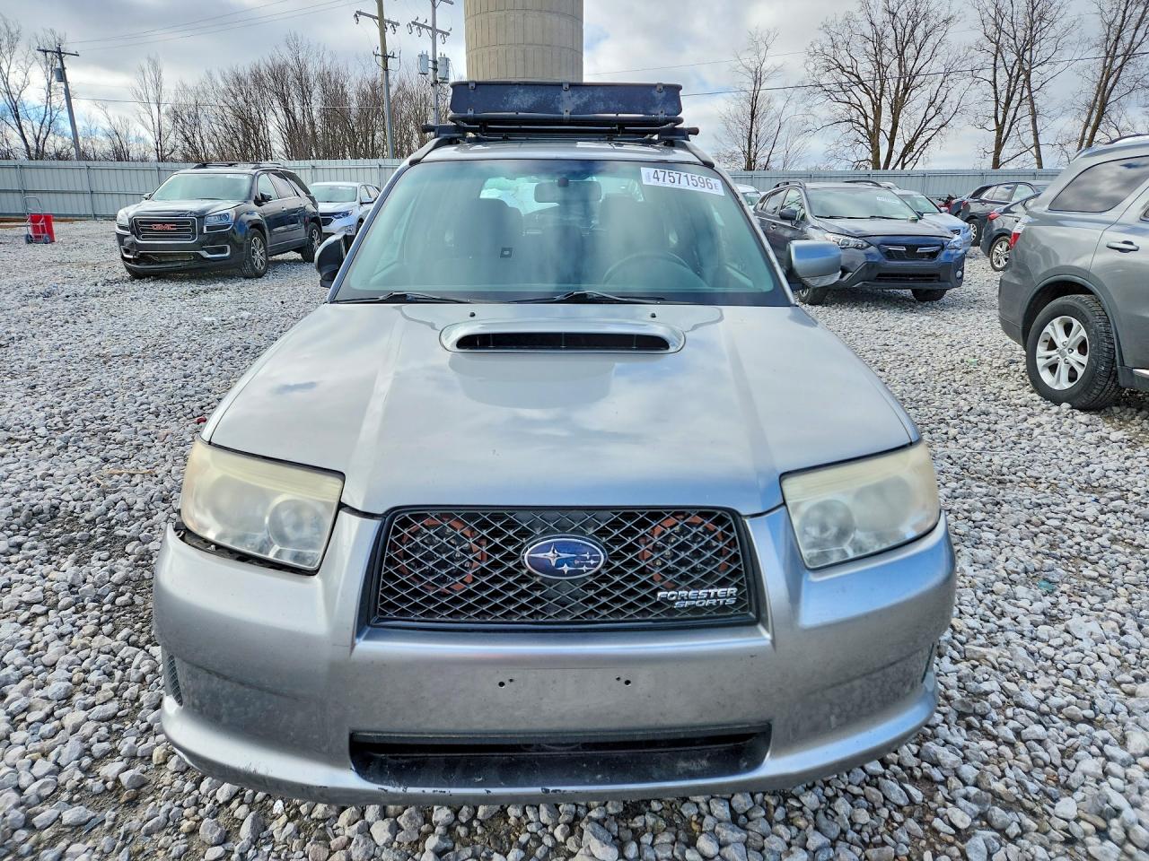 2007 Subaru Forester 2.5xt Limited Silver vin: JF1SG69697G731550