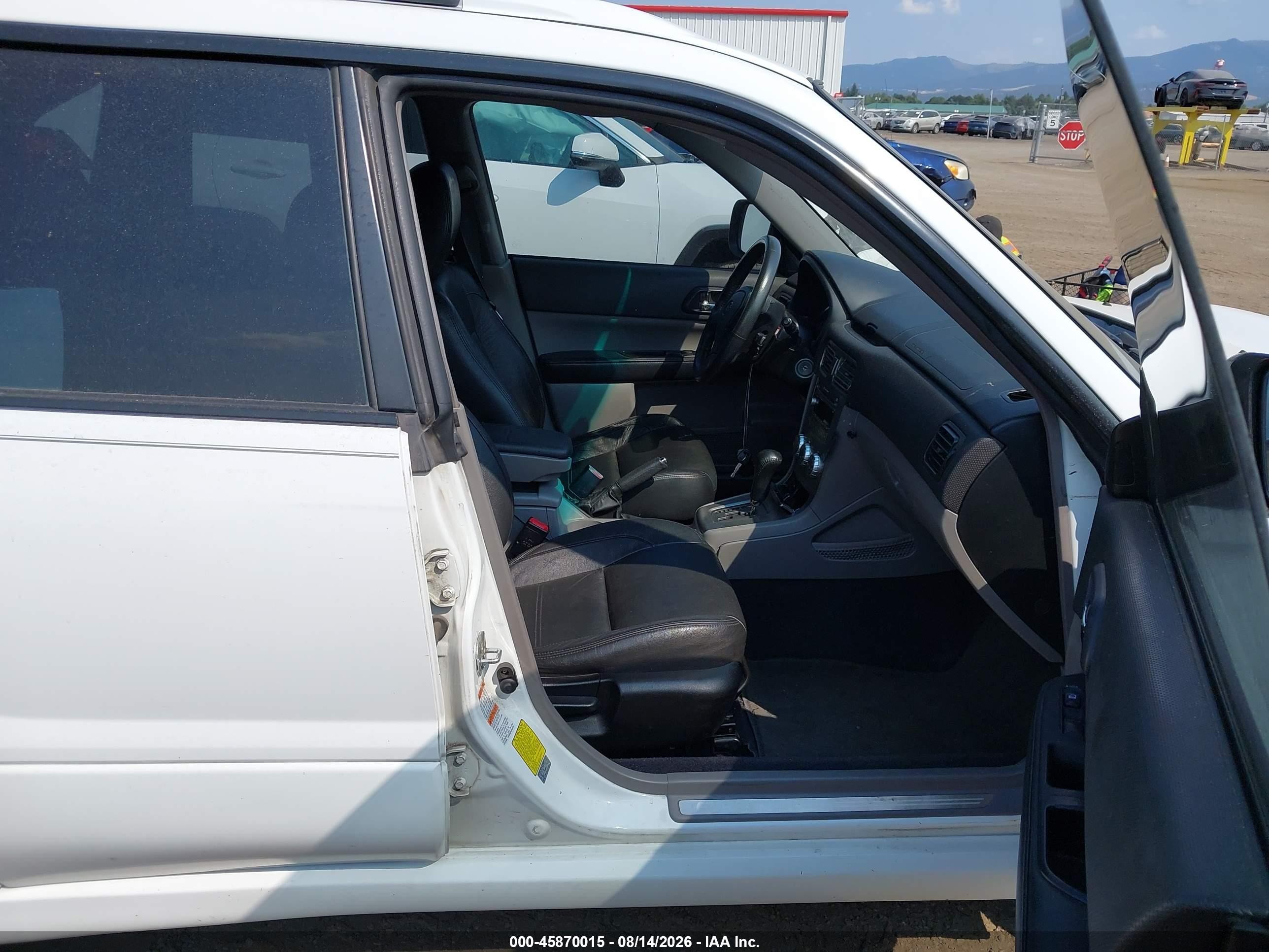 2006 Subaru Forester 2.5xt Limited White vin: JF1SG696X6H707668