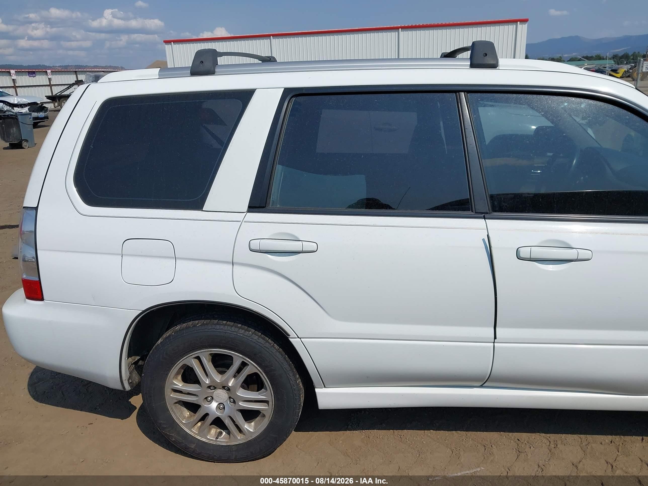 2006 Subaru Forester 2.5xt Limited White vin: JF1SG696X6H707668