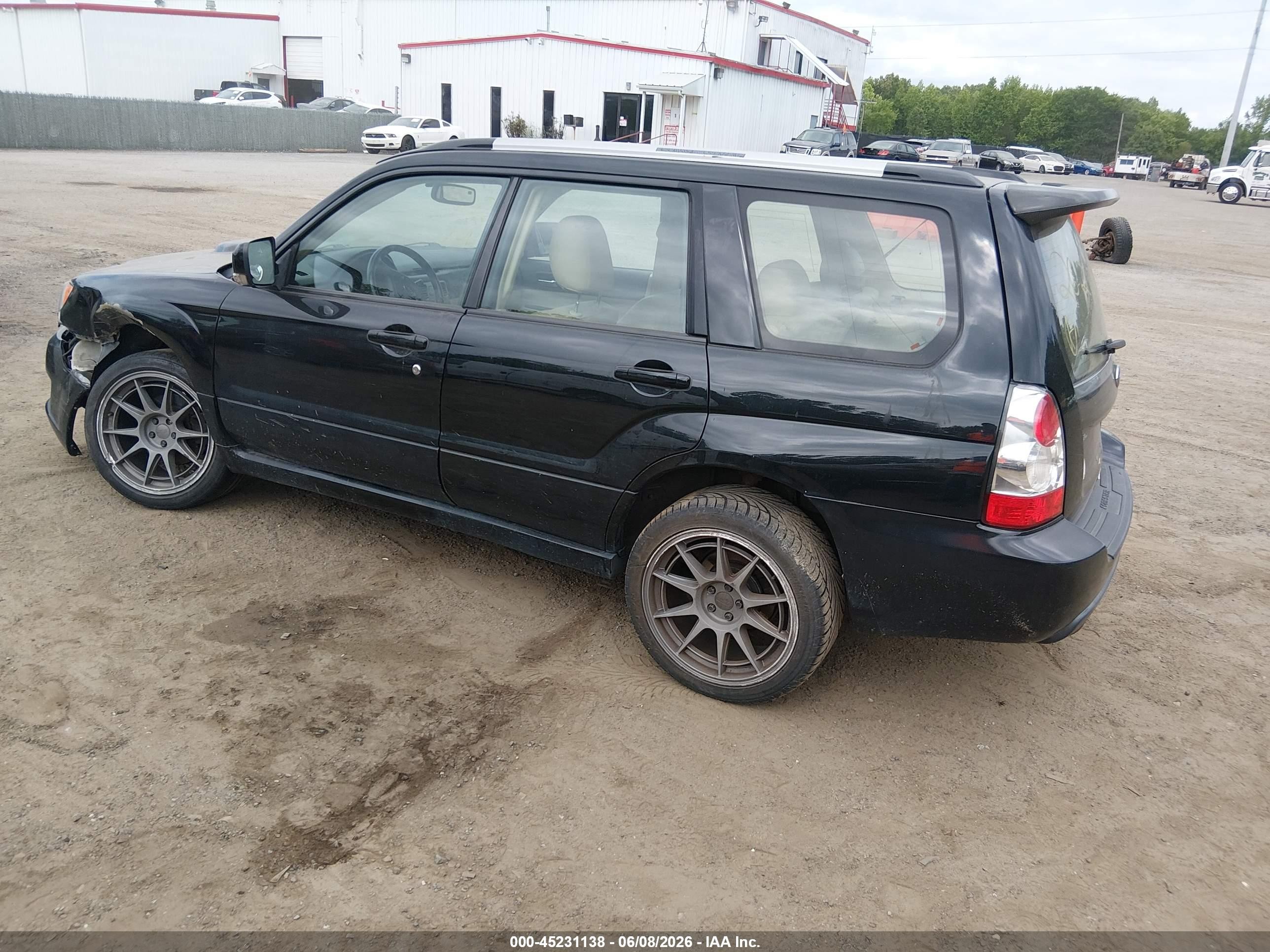 2006 Subaru Forester 2.5xt Limited Black vin: JF1SG696X6H746468
