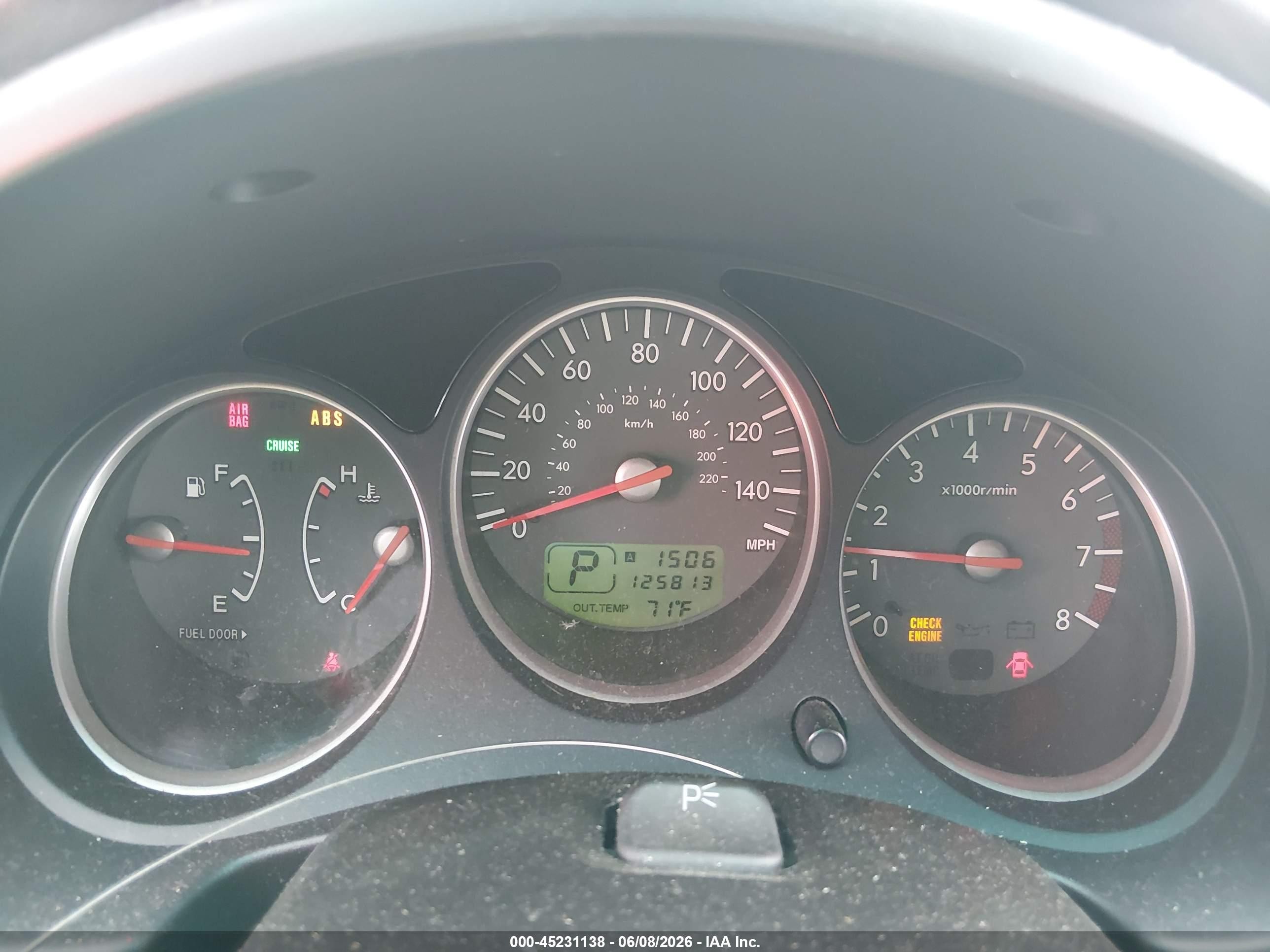 2006 Subaru Forester 2.5xt Limited Black vin: JF1SG696X6H746468