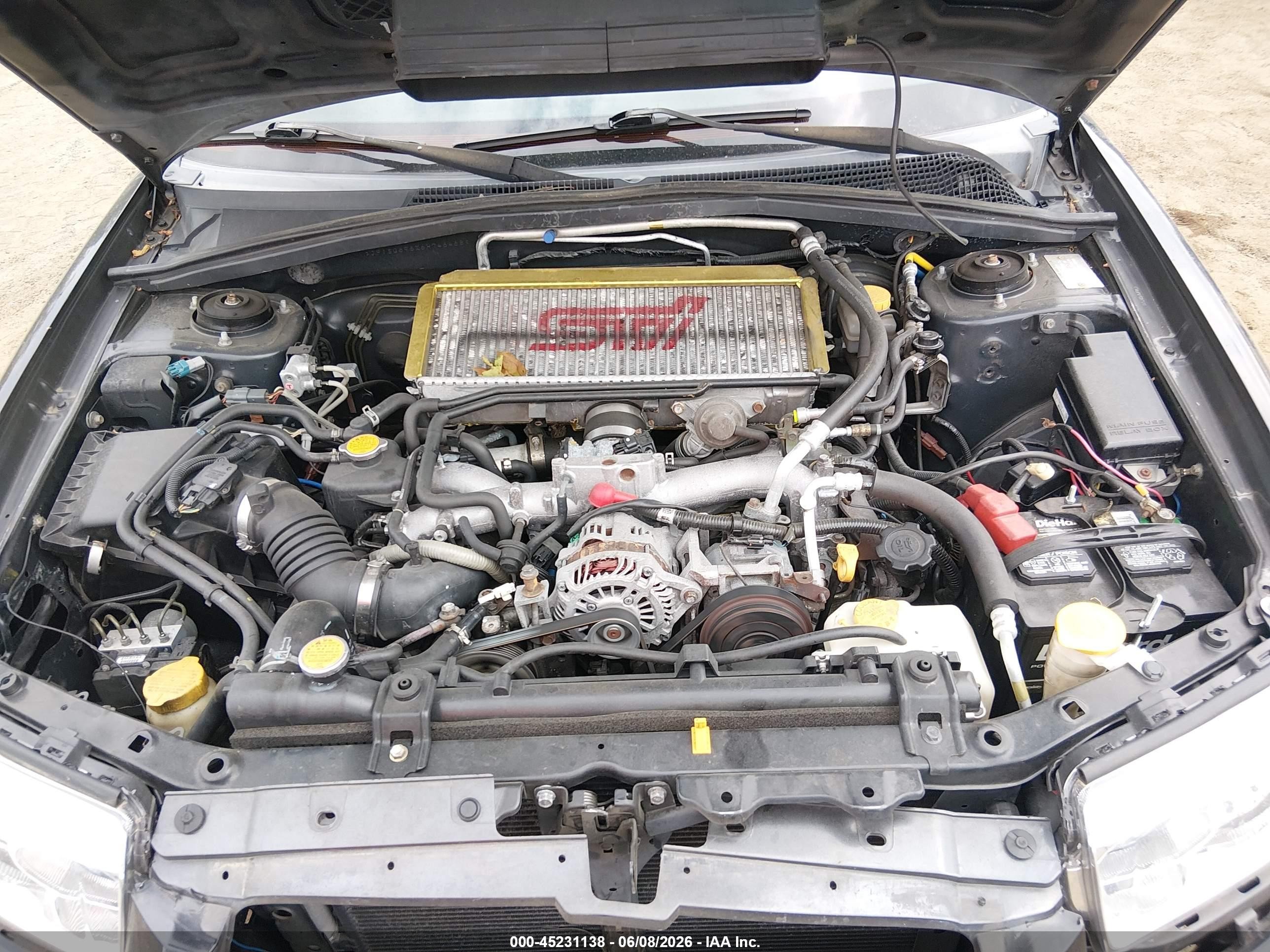 2006 Subaru Forester 2.5xt Limited Black vin: JF1SG696X6H746468