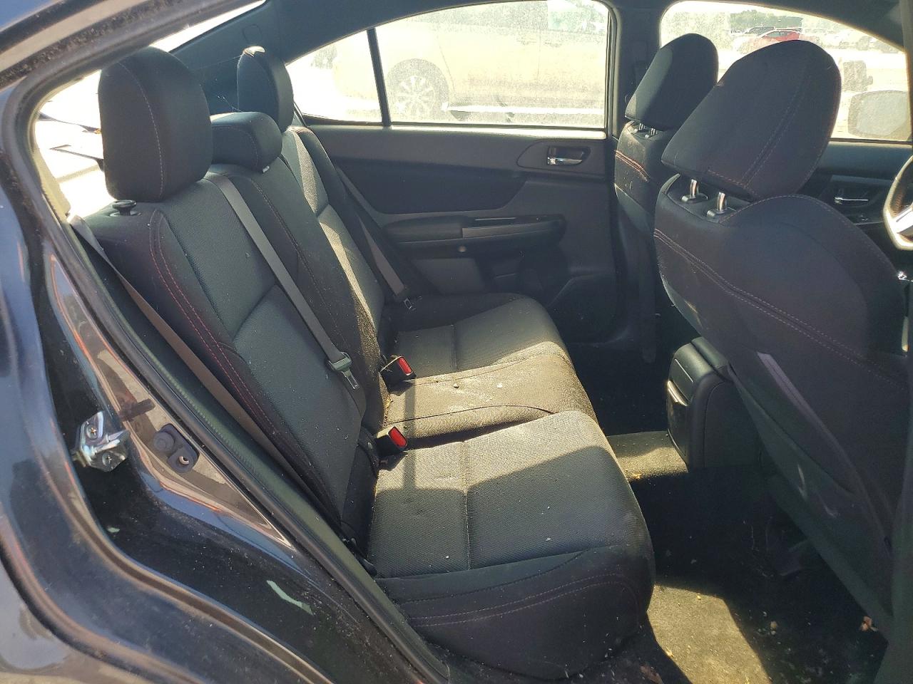 2015 Subaru Wrx Gray vin: JF1VA1A60F9820326