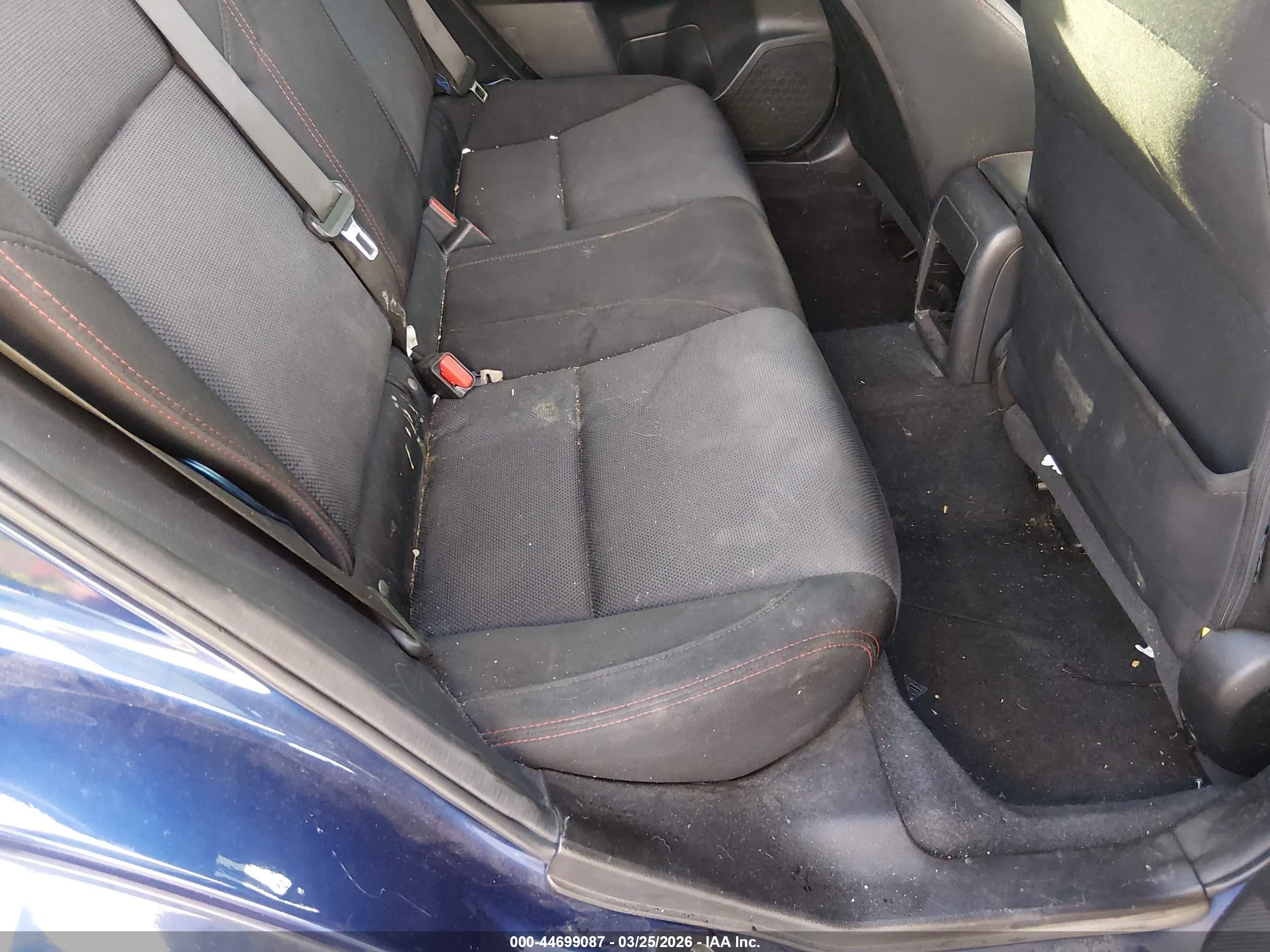 2015 Subaru Wrx Синий vin: JF1VA1A60F9835599