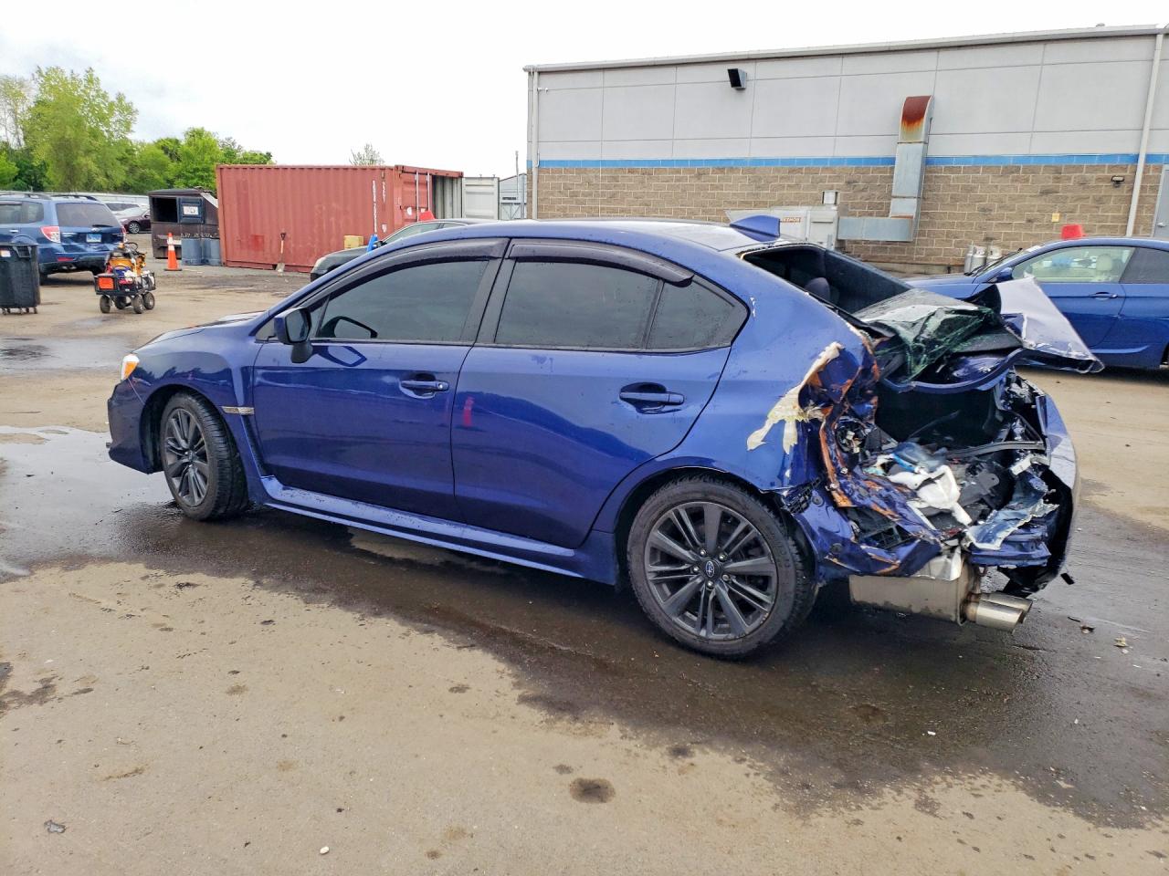 2021 Subaru Wrx Blue vin: JF1VA1A60M9821263