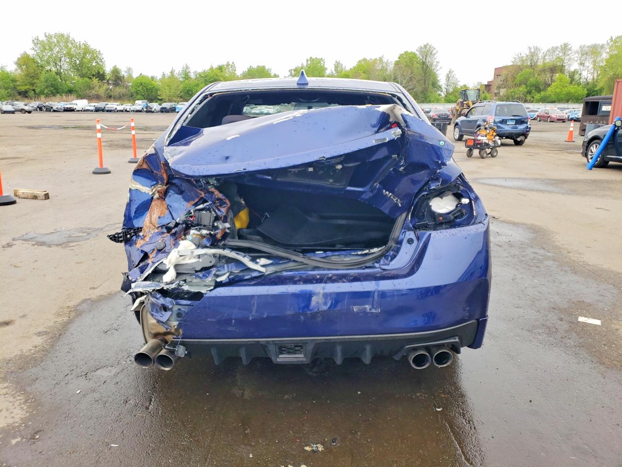 2021 Subaru Wrx Blue vin: JF1VA1A60M9821263