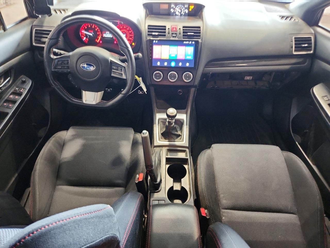 2015 Subaru Wrx Blue vin: JF1VA1A61F9814261