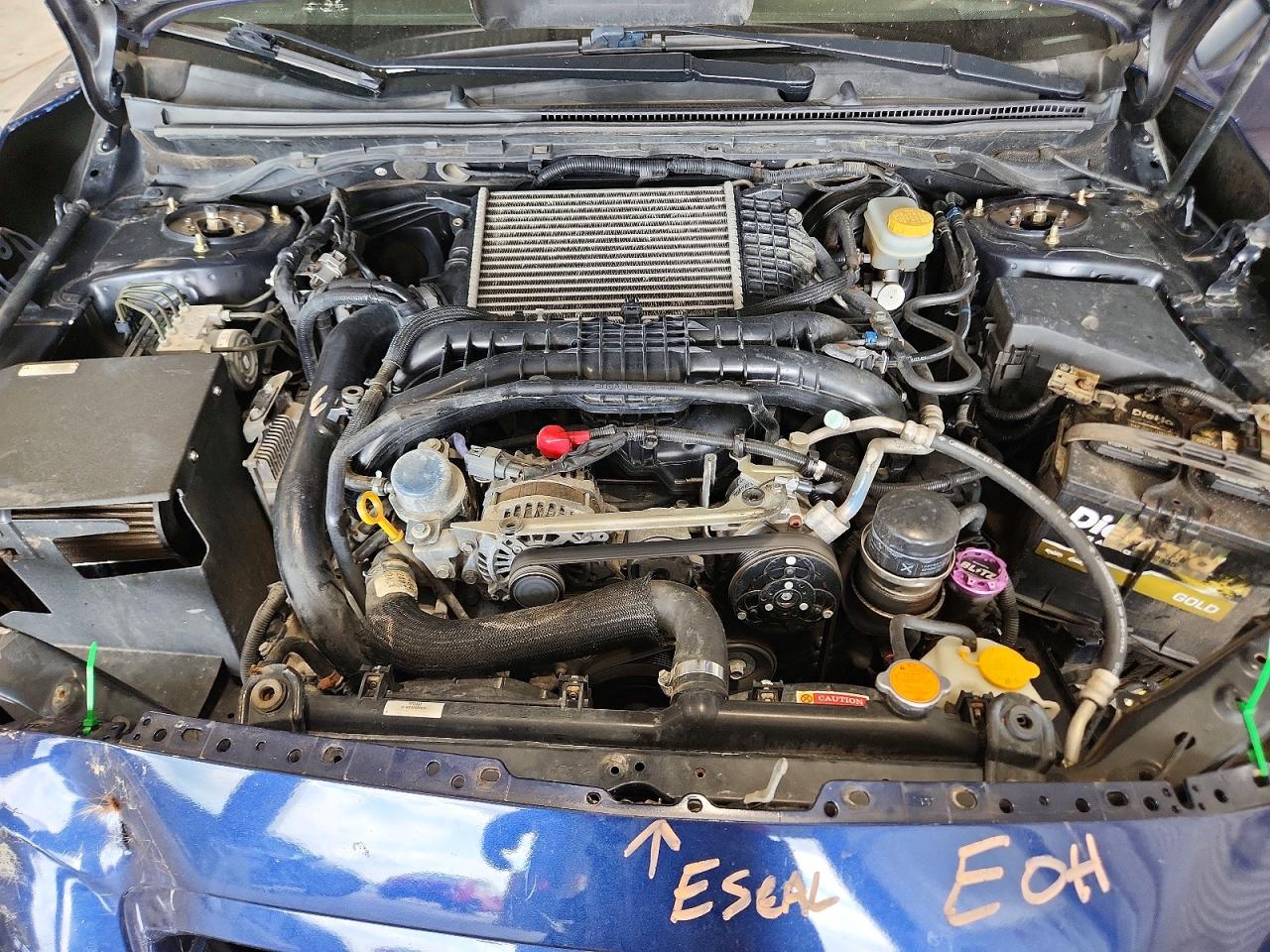 2015 Subaru Wrx Blue vin: JF1VA1A61F9814261
