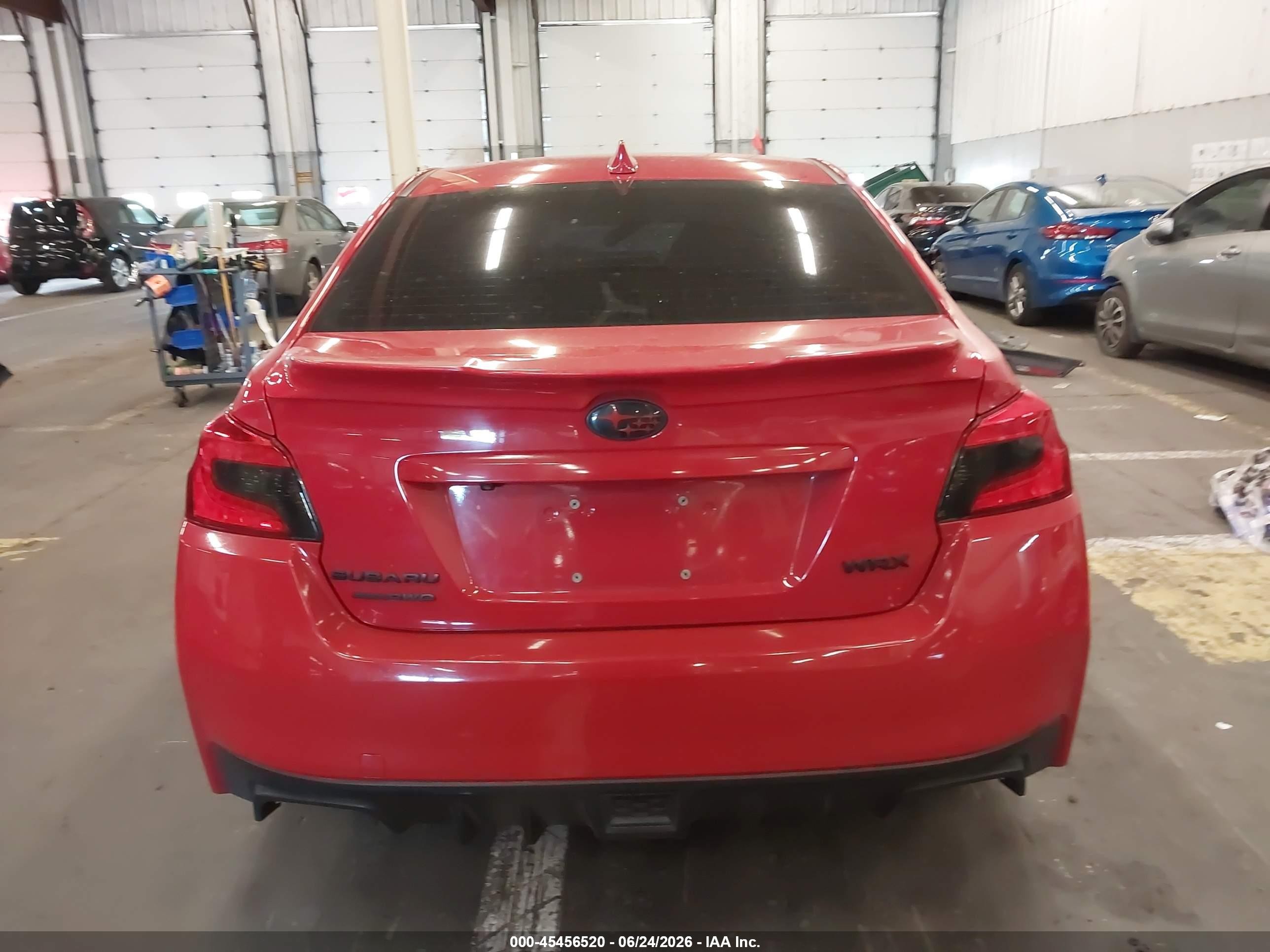2015 Subaru Wrx   Red vin: JF1VA1A61F9814714