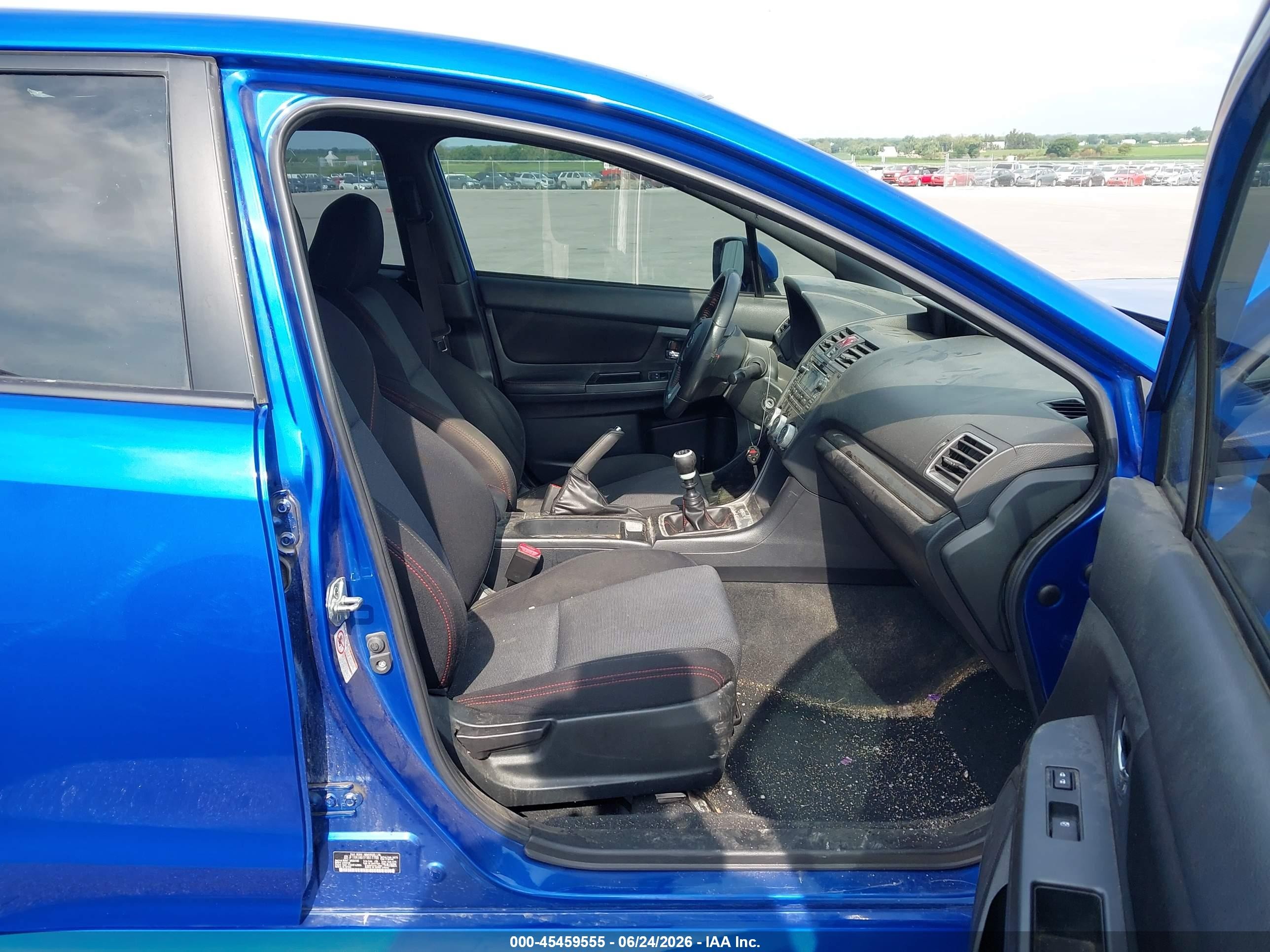 2015 Subaru Wrx   Blue vin: JF1VA1A61F9817788