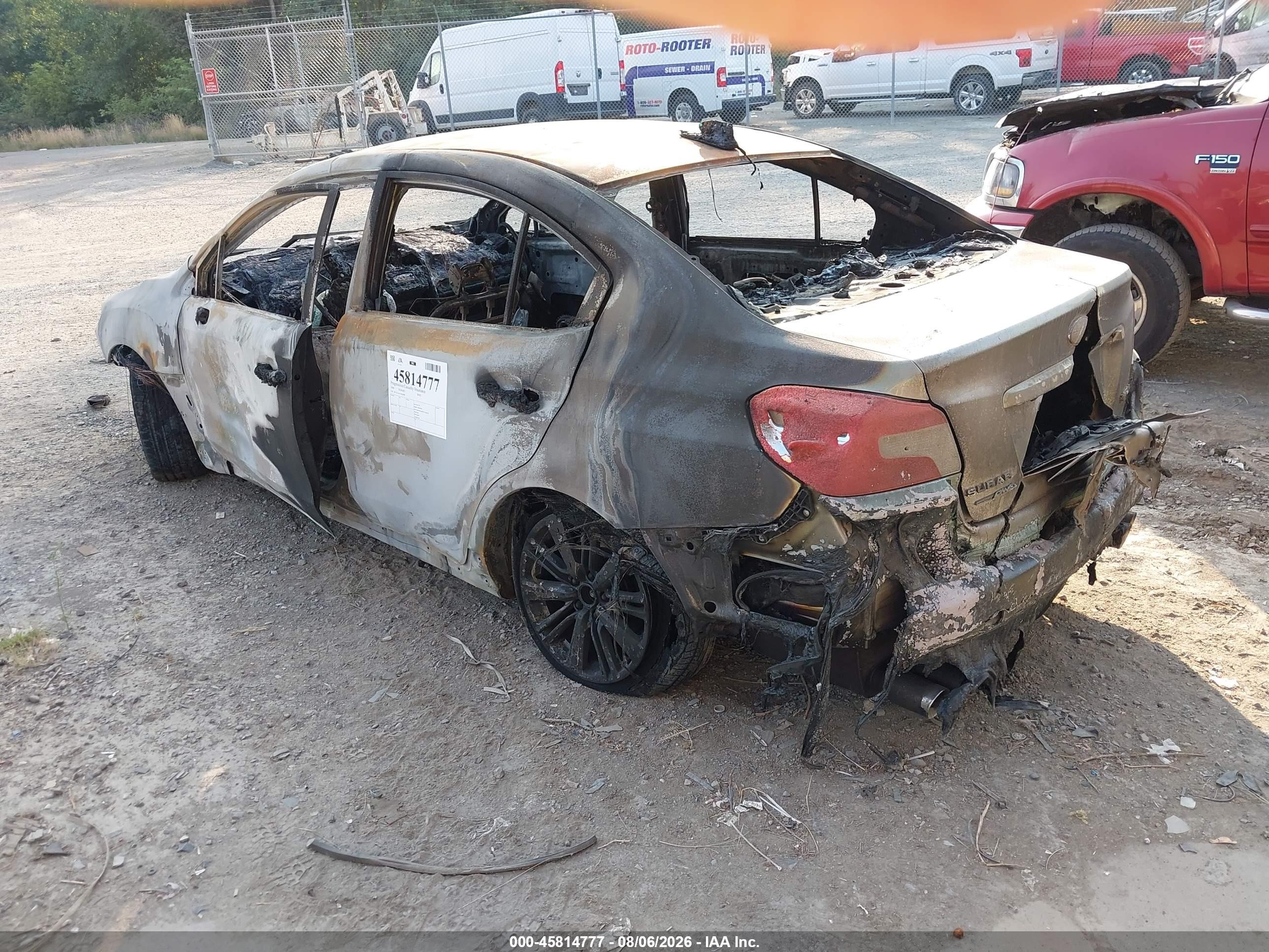2015 Subaru Wrx Silver vin: JF1VA1A61F9820898