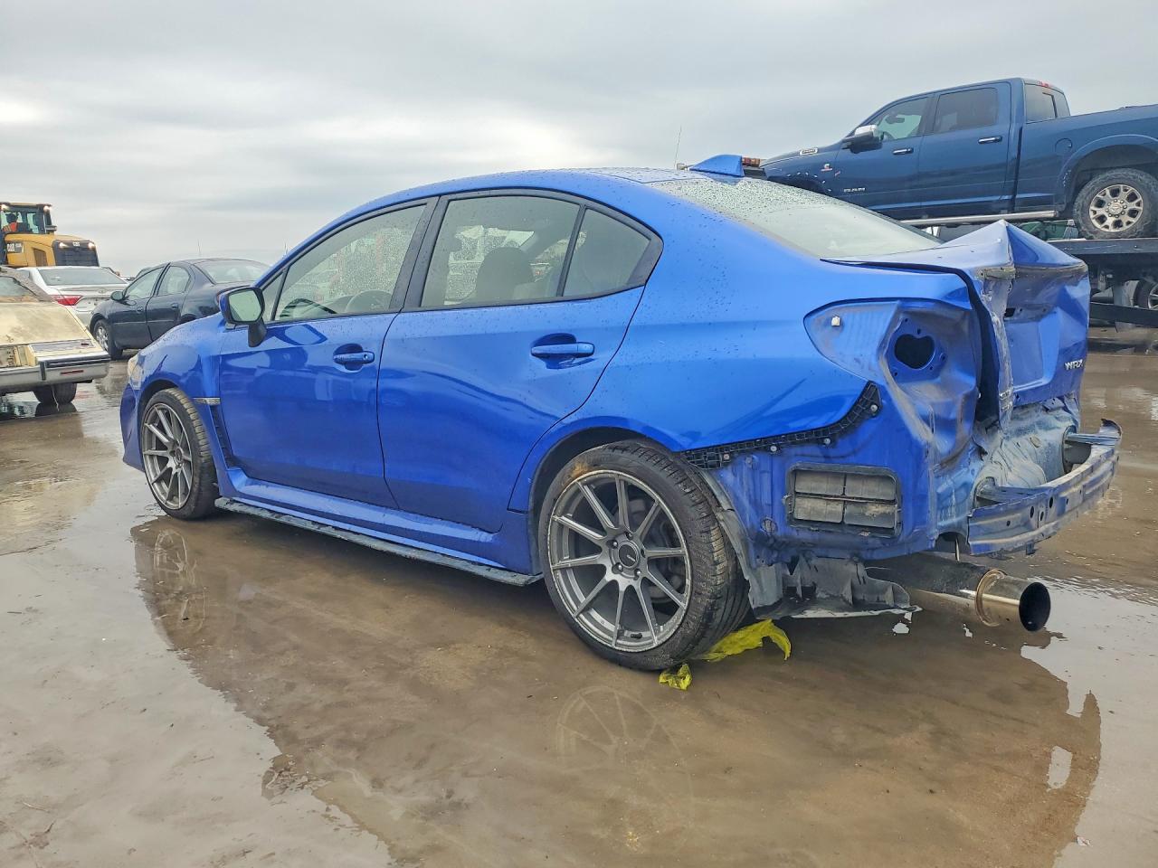 2015 Subaru Wrx Blue vin: JF1VA1A62F9819792