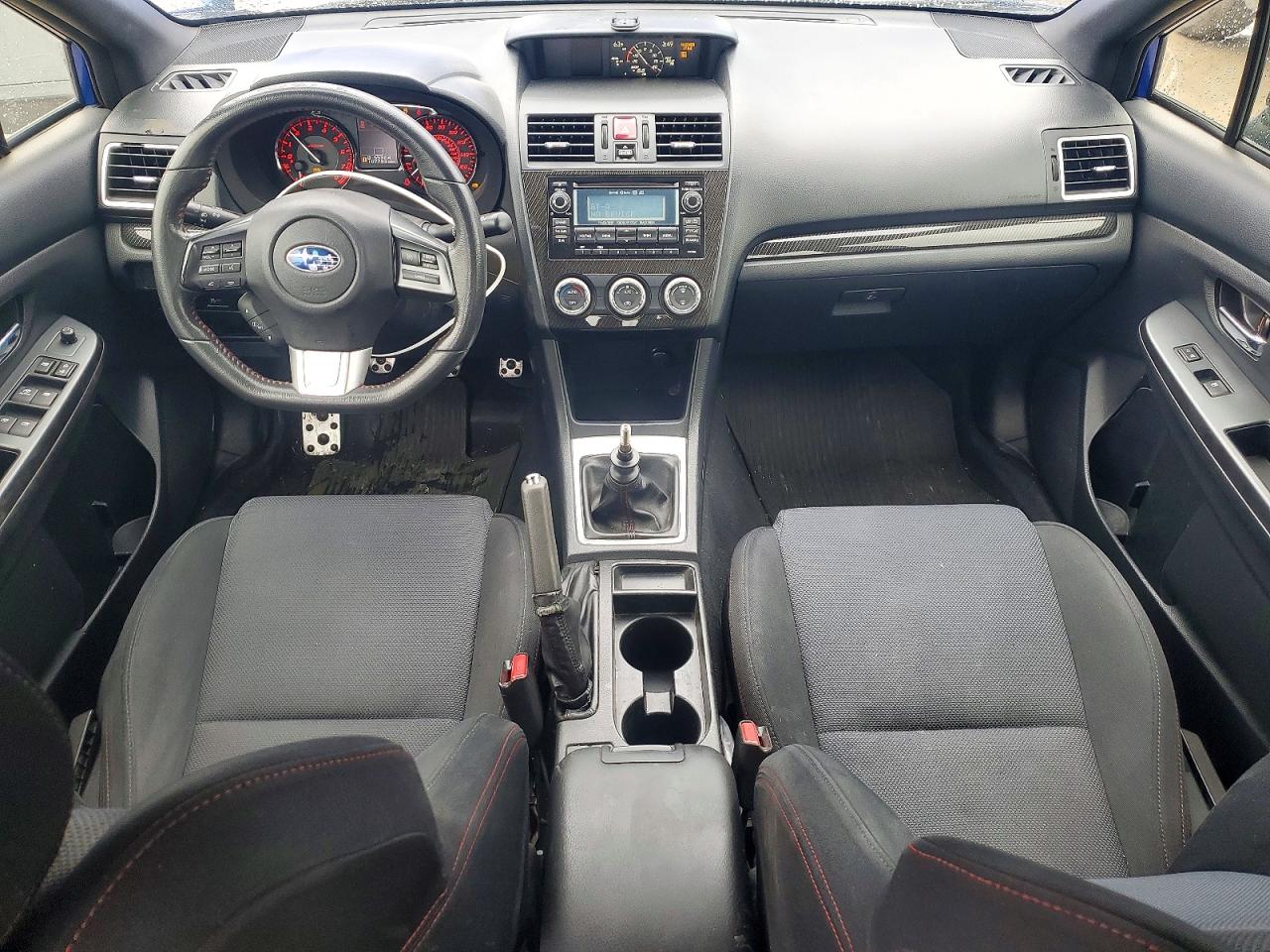 2015 Subaru Wrx Blue vin: JF1VA1A62F9819792