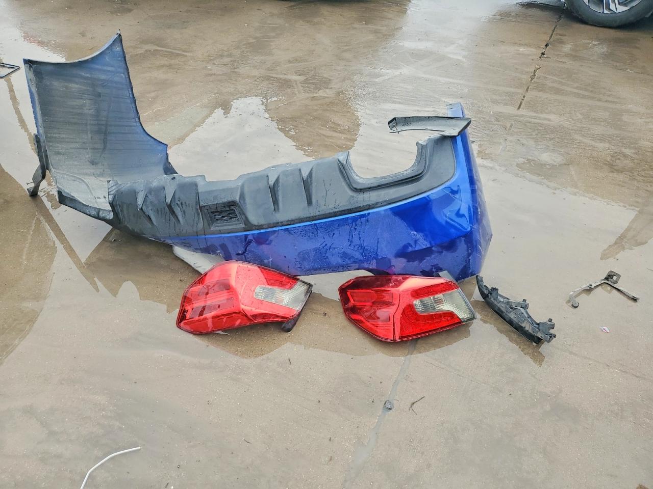2015 Subaru Wrx Blue vin: JF1VA1A62F9819792