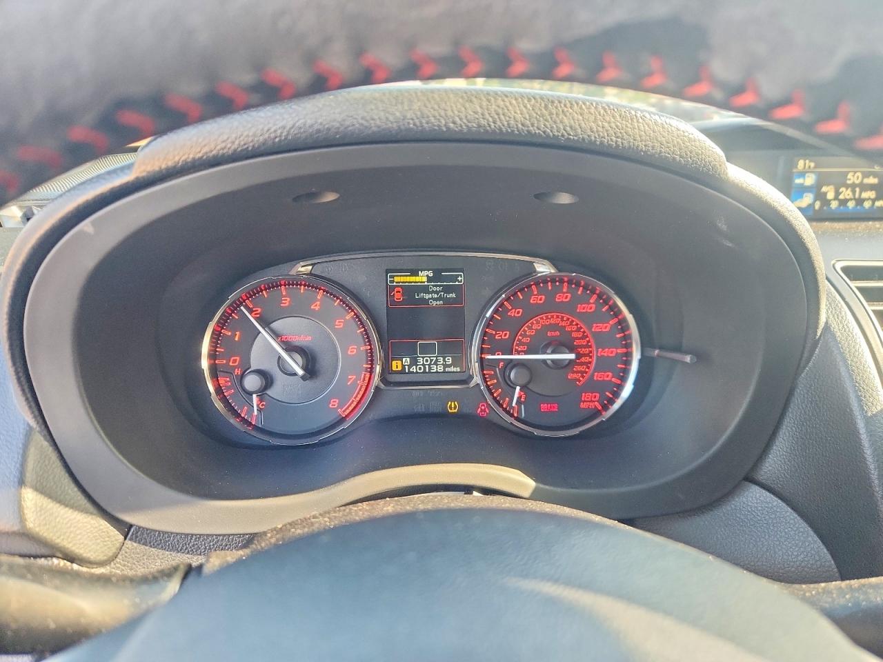2015 Subaru Wrx Белый vin: JF1VA1A62F9825866