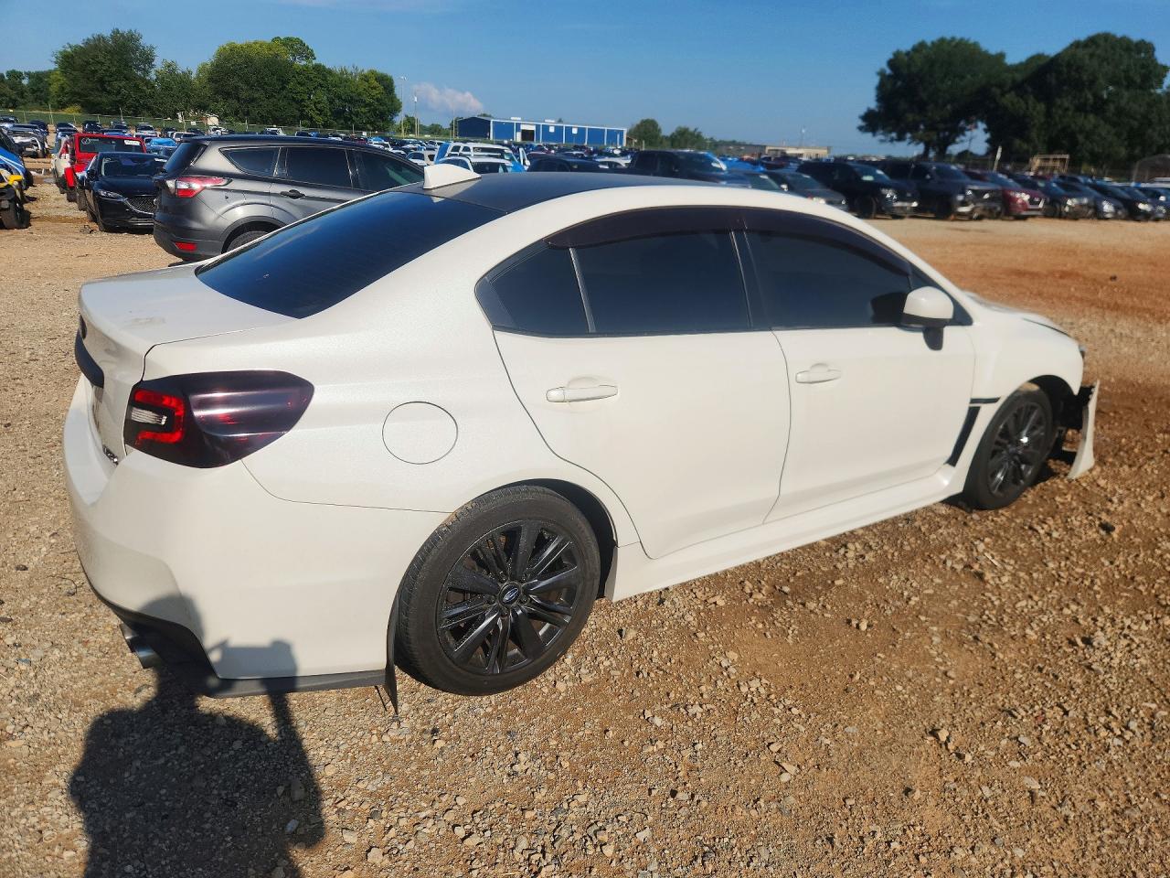 2015 Subaru Wrx Белый vin: JF1VA1A62F9825866