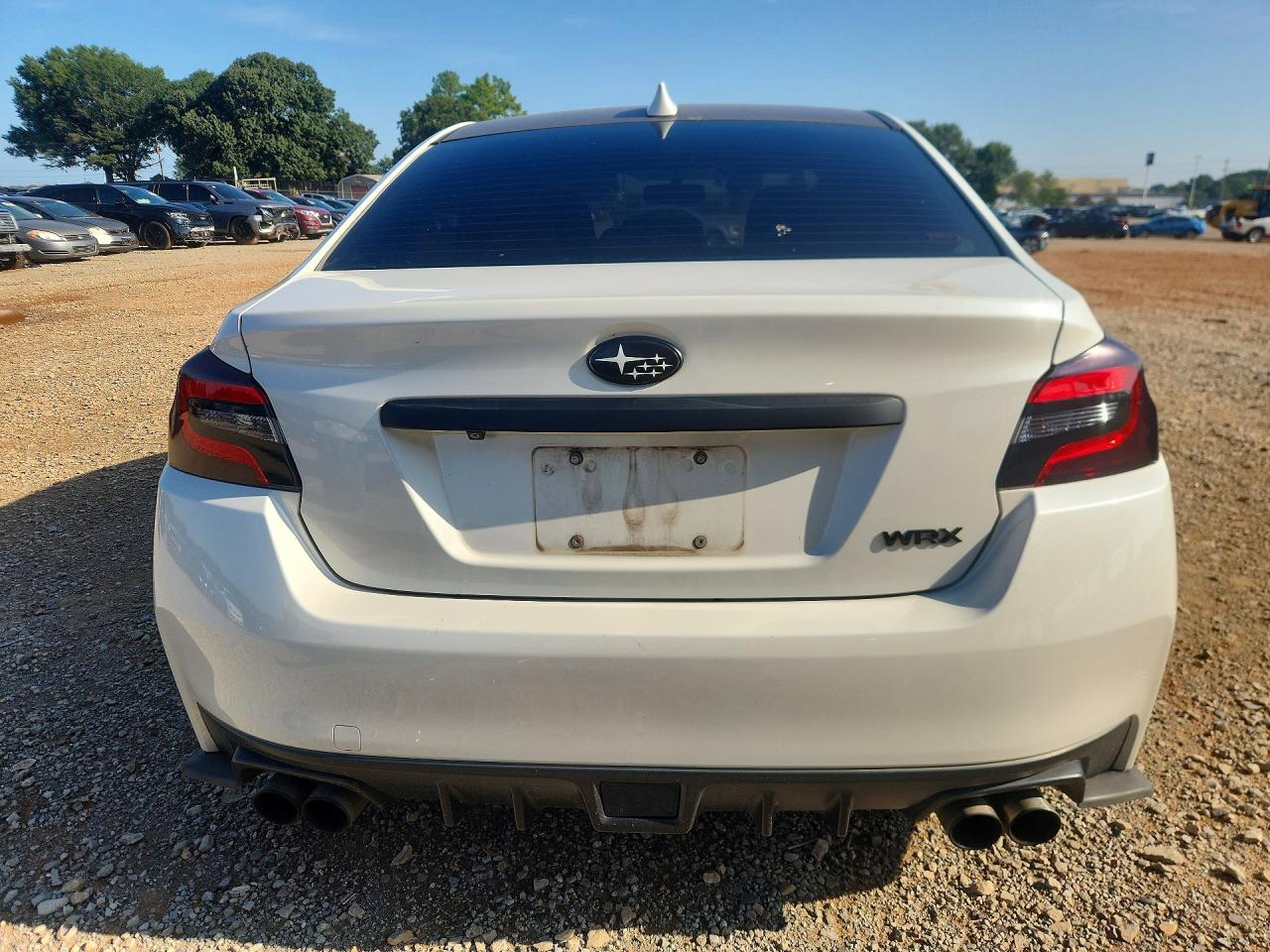 2015 Subaru Wrx Белый vin: JF1VA1A62F9825866