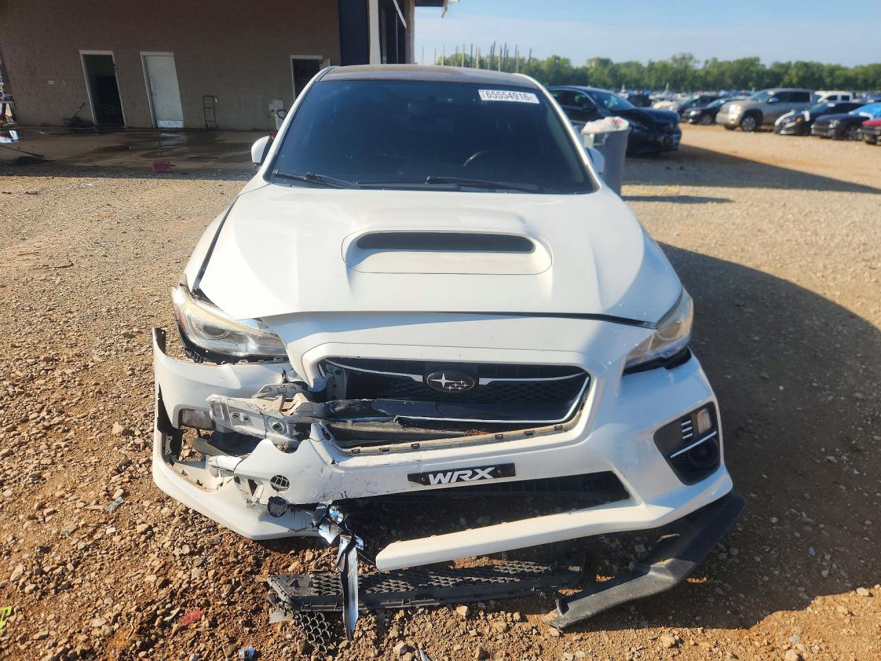 2015 Subaru Wrx Белый vin: JF1VA1A62F9825866