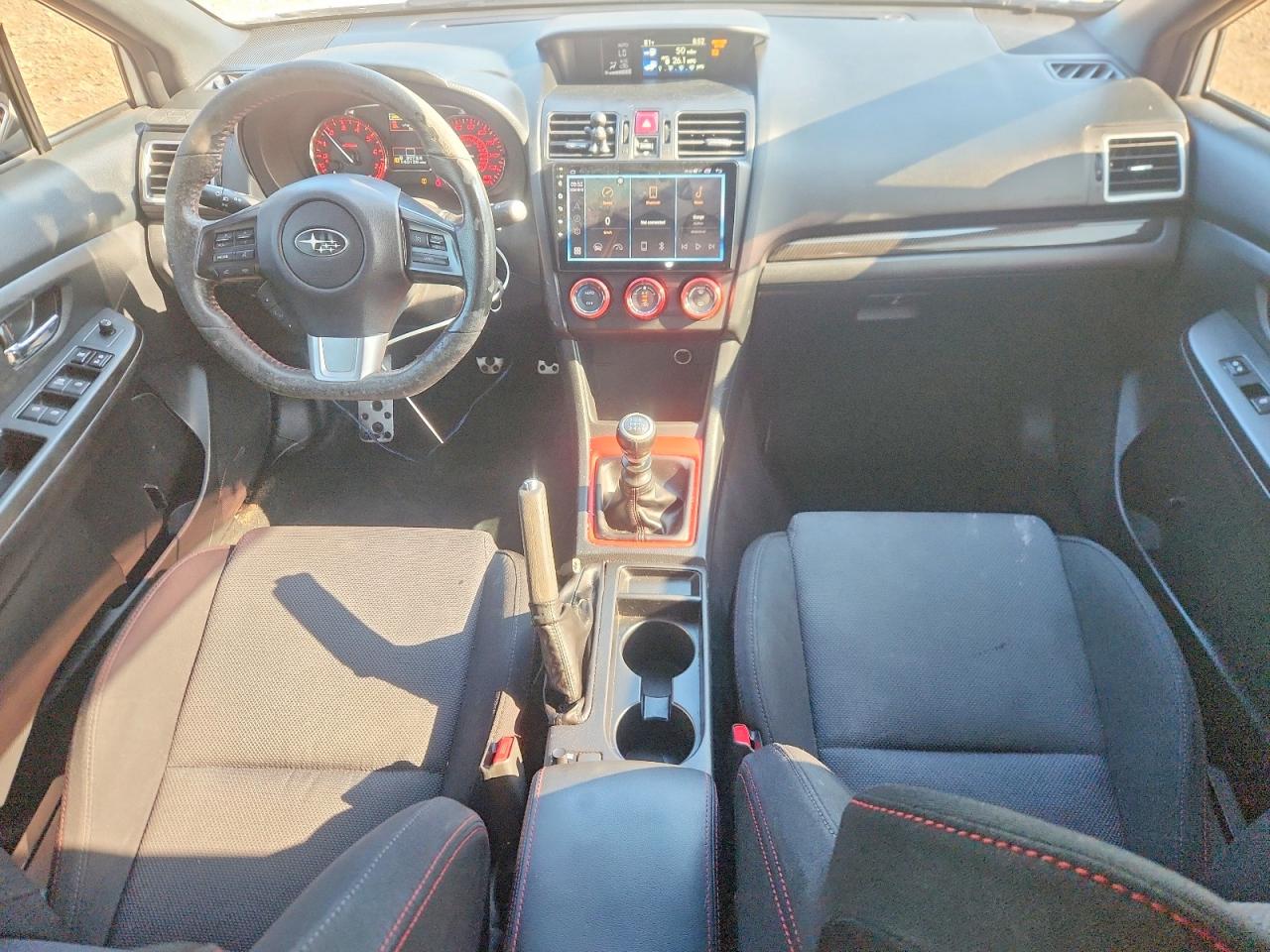 2015 Subaru Wrx Белый vin: JF1VA1A62F9825866
