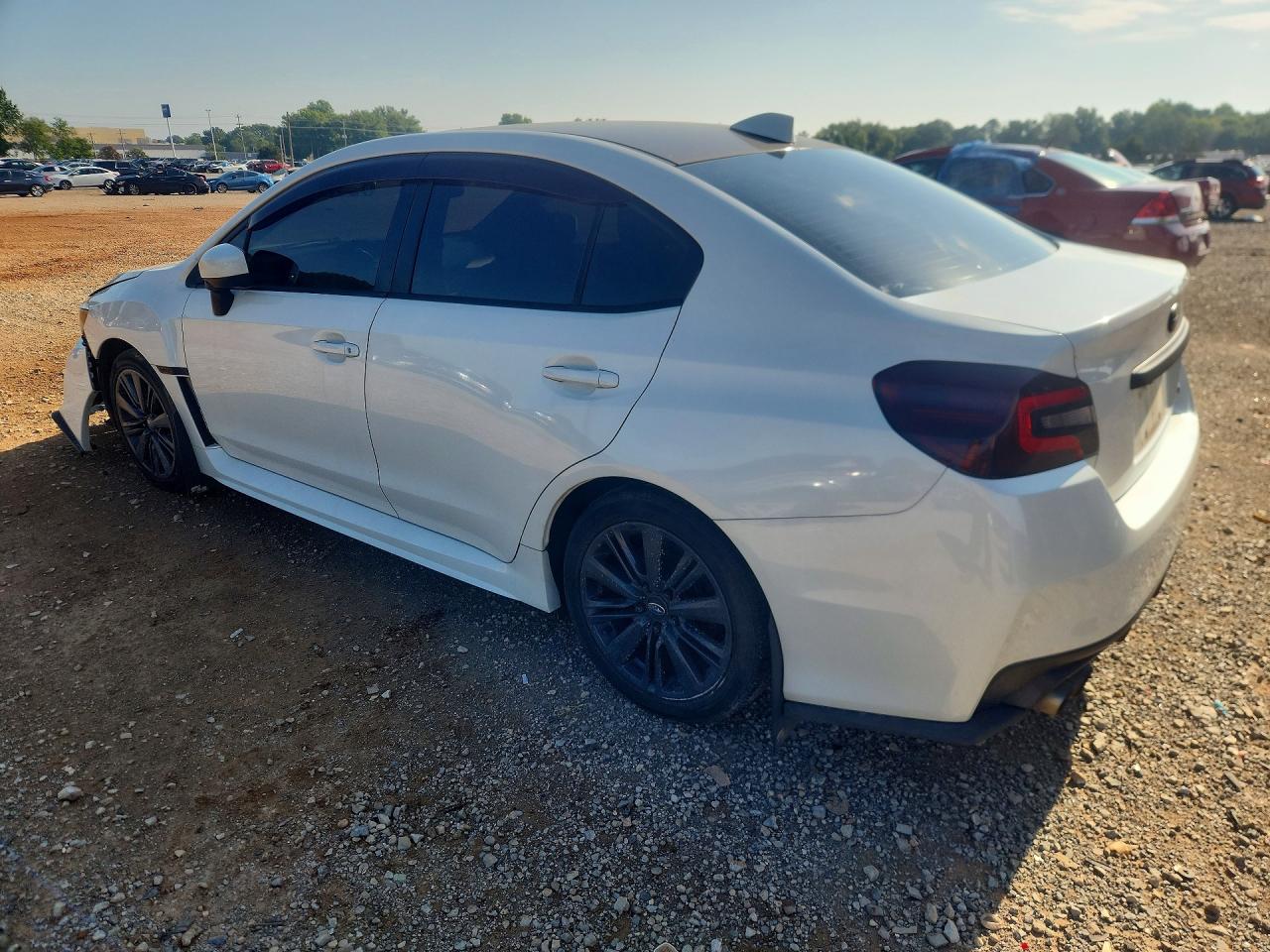 2015 Subaru Wrx Белый vin: JF1VA1A62F9825866