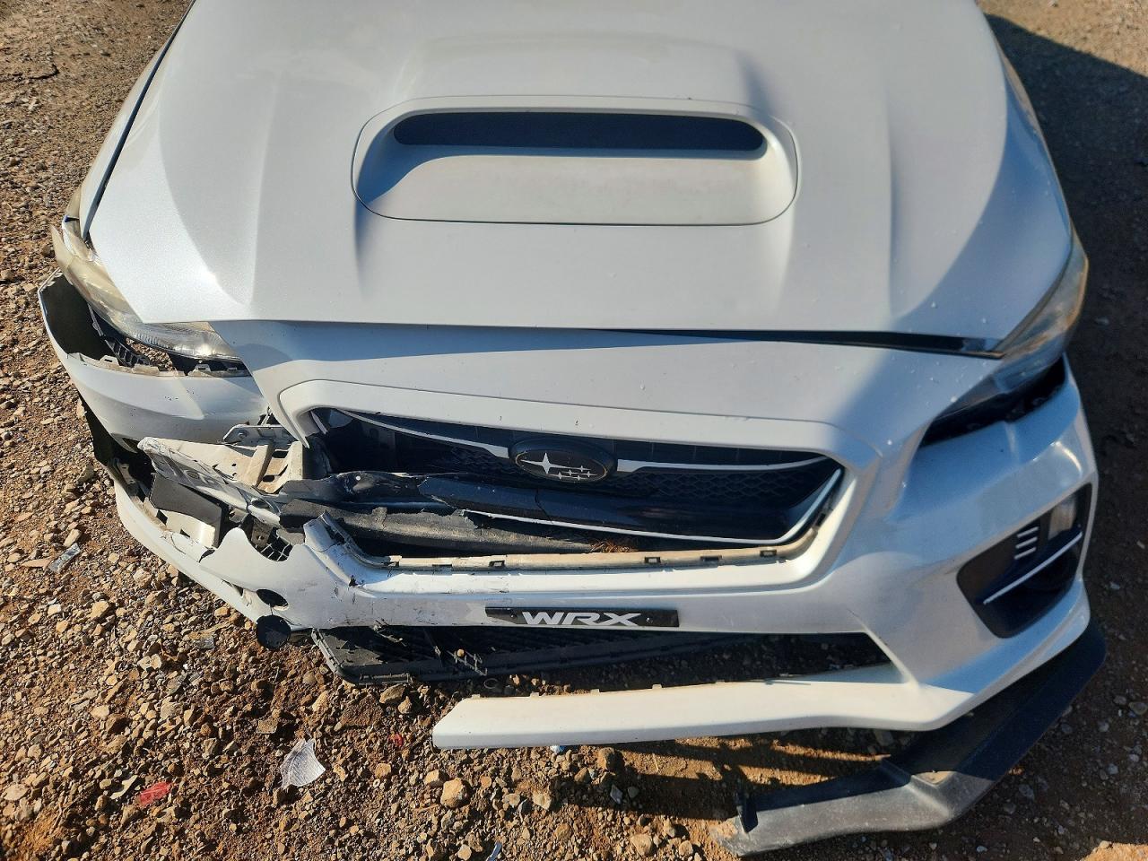 2015 Subaru Wrx Белый vin: JF1VA1A62F9825866