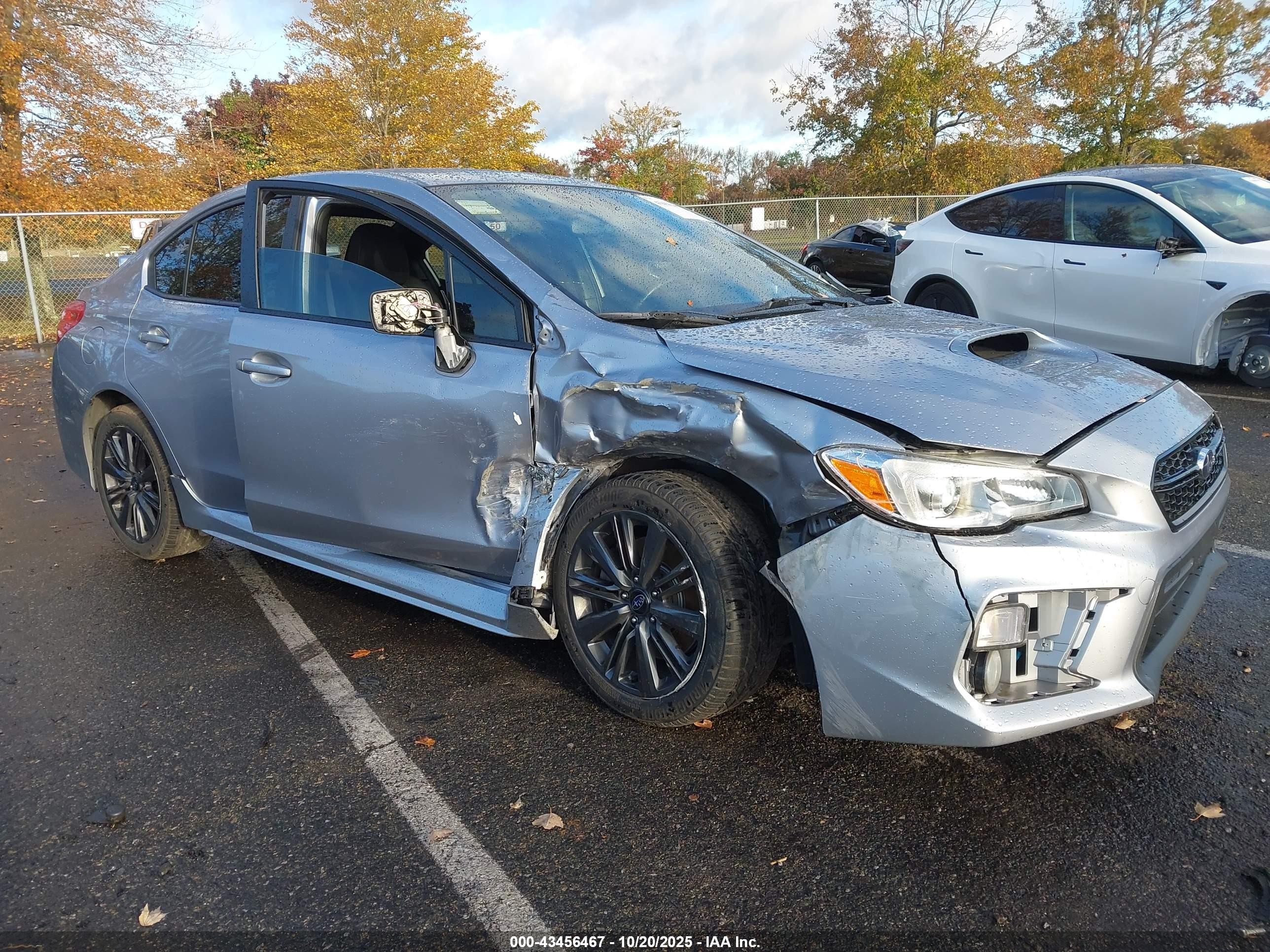 2020 Subaru Wrx   Серебряный vin: JF1VA1A62L9830710