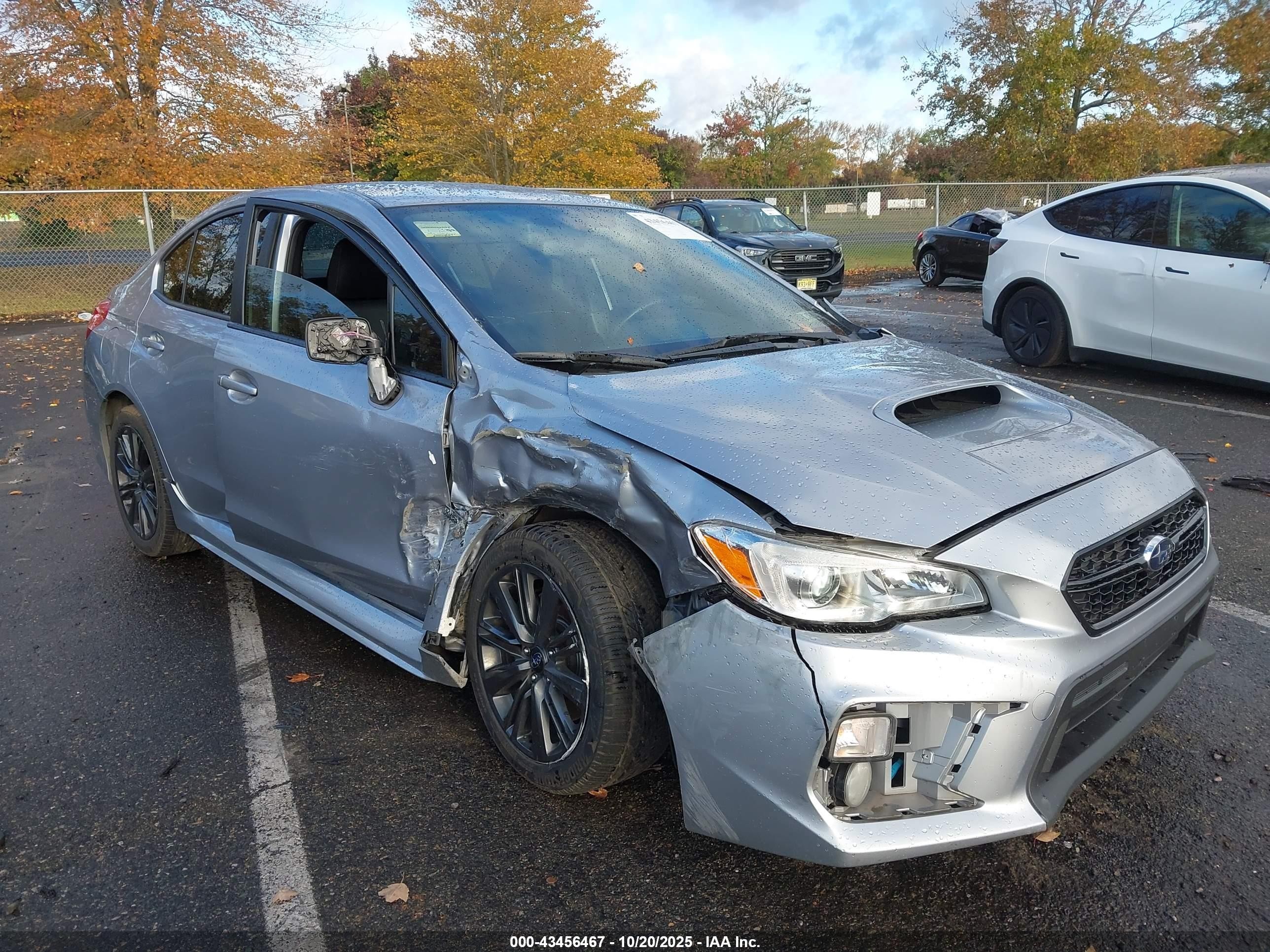 2020 Subaru Wrx   Серебряный vin: JF1VA1A62L9830710