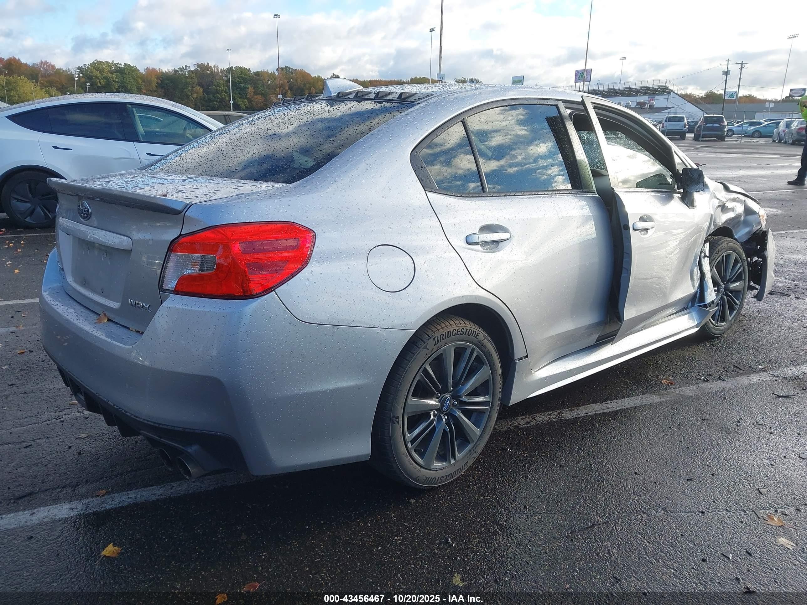 2020 Subaru Wrx   Серебряный vin: JF1VA1A62L9830710